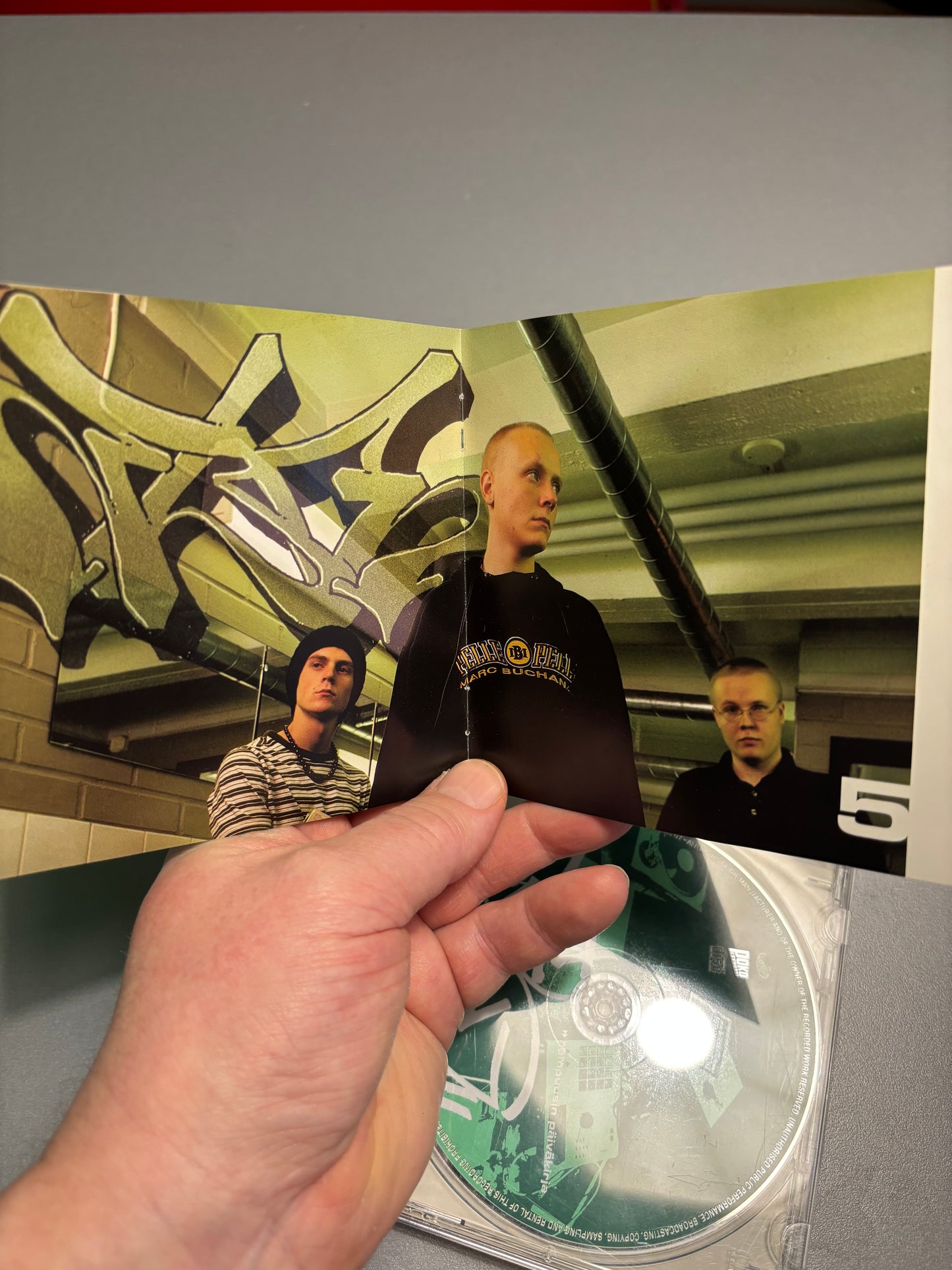 Flegmaatikot: Hampuusin Päiväkirja, CD, 1st pressing, Only official CD pressing, Poko Rekords, Litraset Kaikille Entertainment, Finland 2001