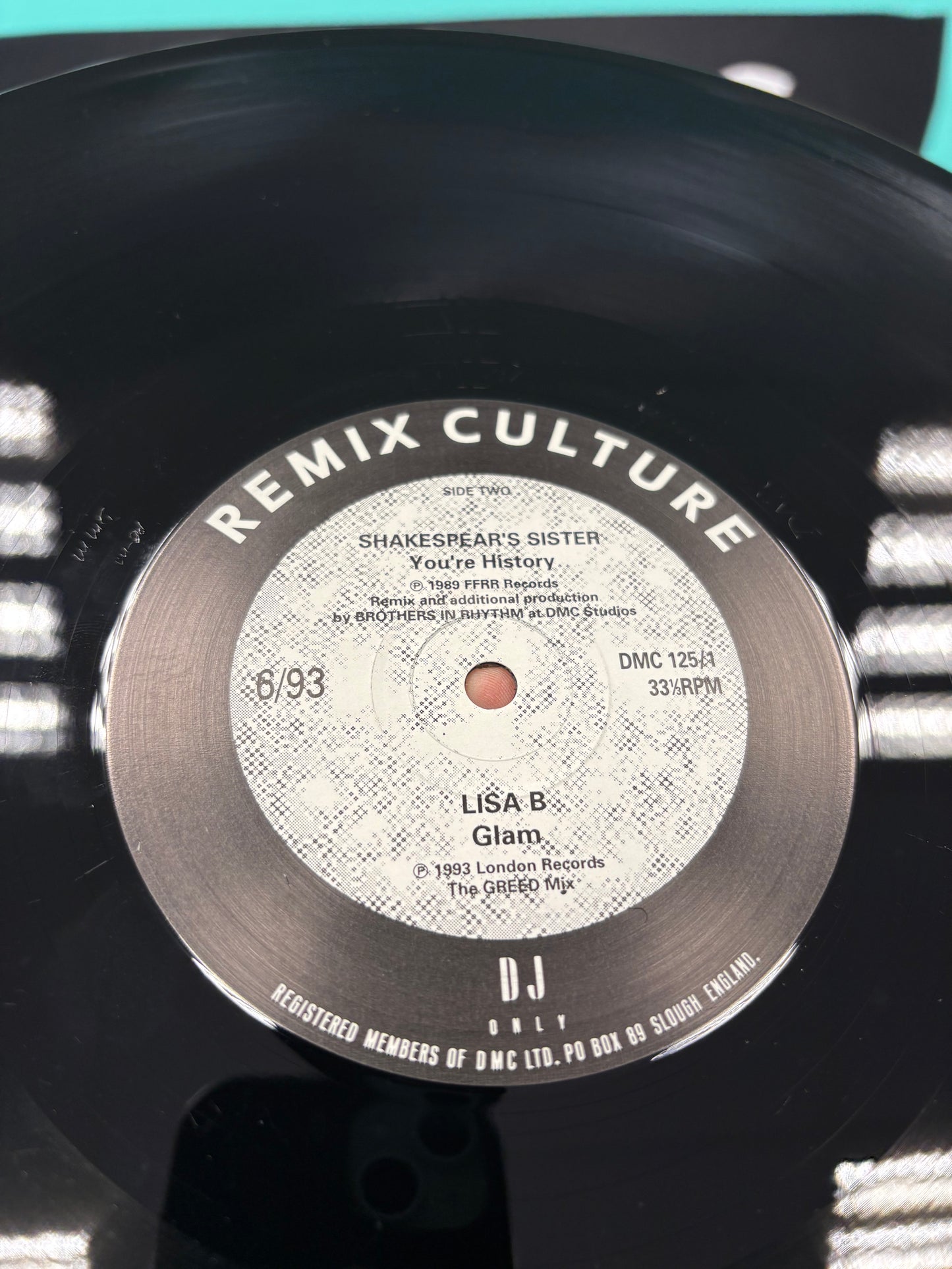 DMC - Remix Culture 6/93, 12inch, Only pressing, DMC, UK 1993