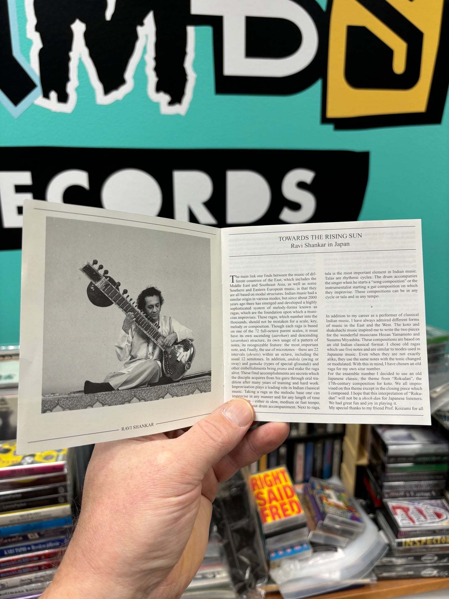 Ravi Shankar & Friends: Towards The Rising Sun, CD, 1st pressing, Compilation, PMDC, Germany, Deutche Grammophon, Germany 1996