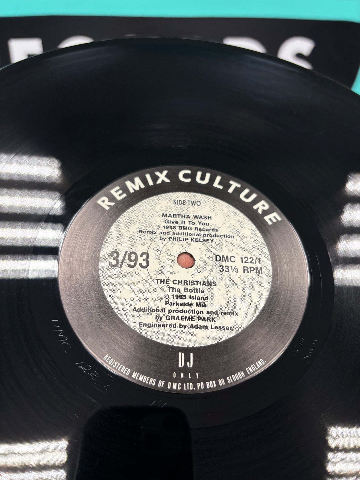 DMC - Remix Culture 3/93, 12inch, DMC, UK 1993