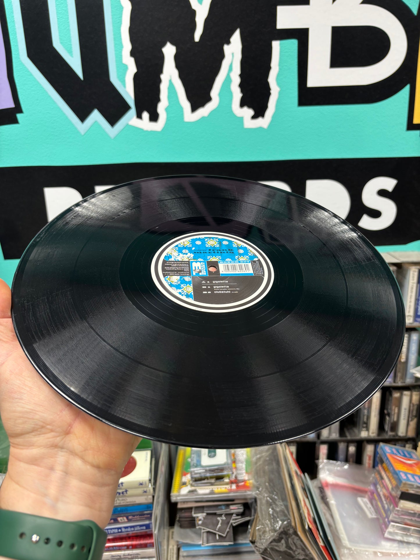 Frank Martiniq: Clubstuhl, 12inch, Only pressing, Boxer Recordings, Germany 2003