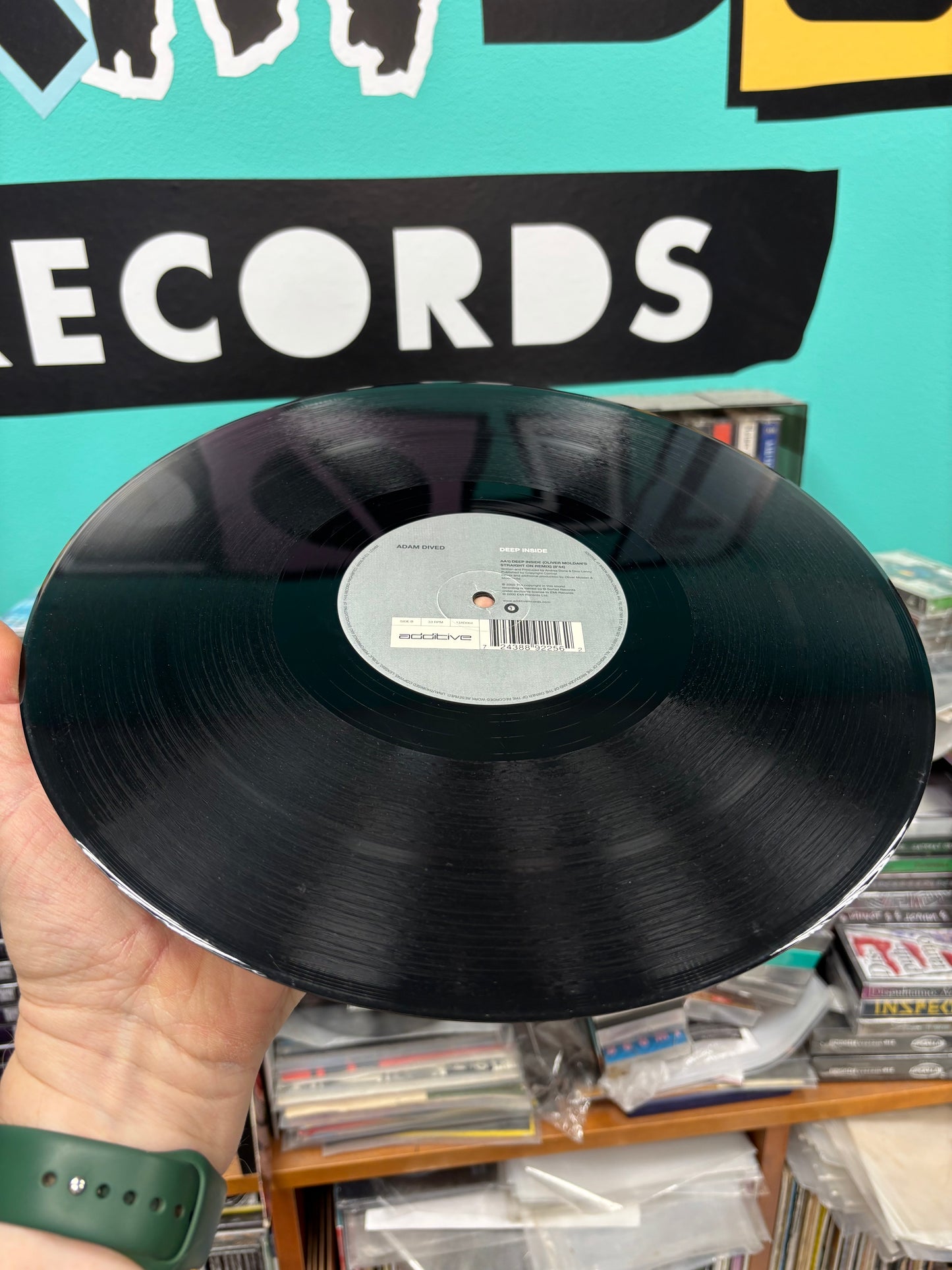 Adam Dived: Deep Inside, 12inch, Additive, UK 2000