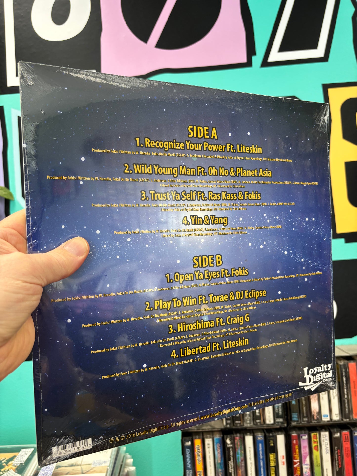 Ed O.G. : Regognize Your Power, EP, reissue, Only vinyl pressing, Limited Edition, Random Color, Loyalty Digital Corp., US 2017