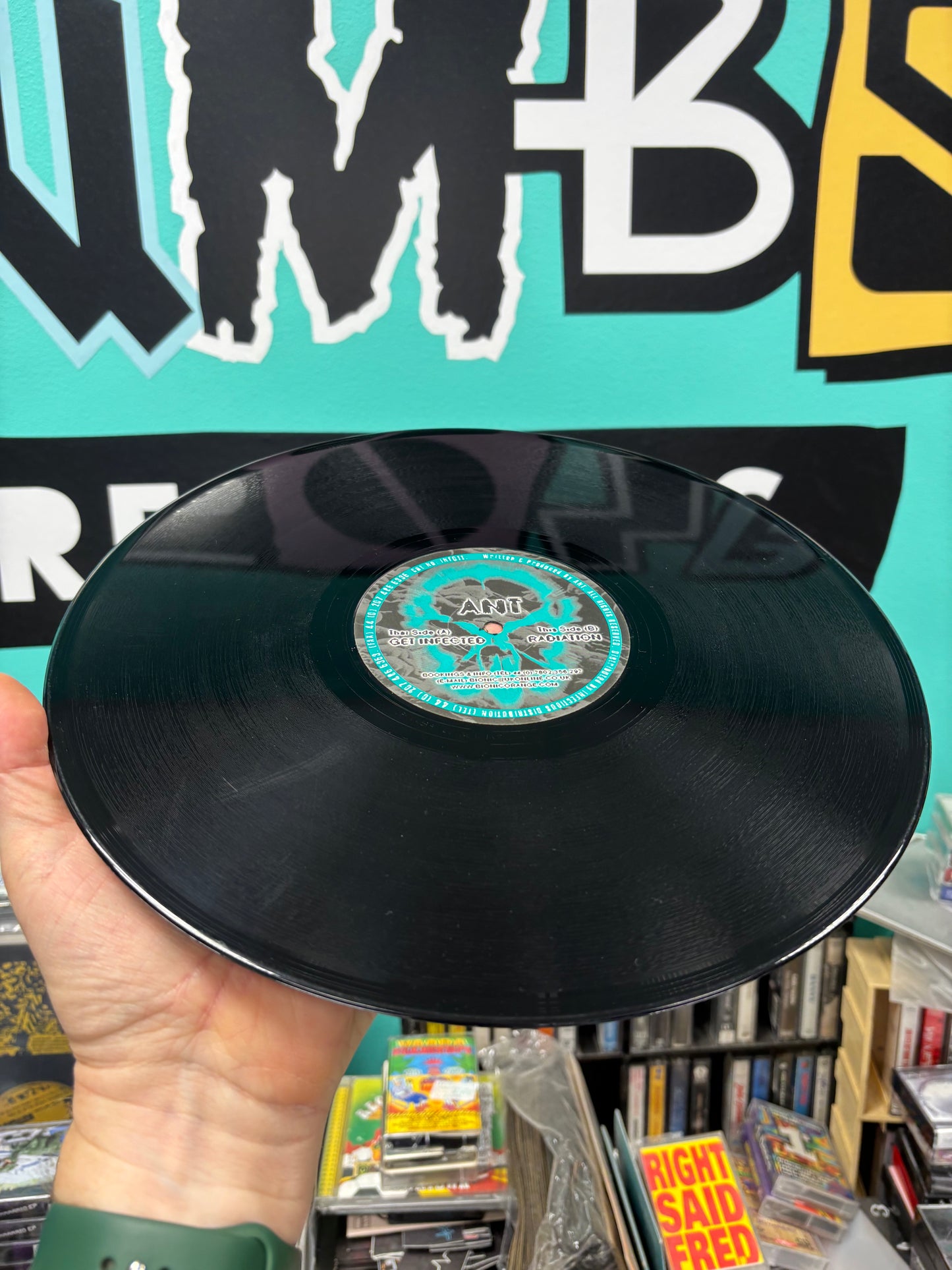 Ant: Get Infected/Radiation, 12inch, Only pressing, Infected, UK 2001