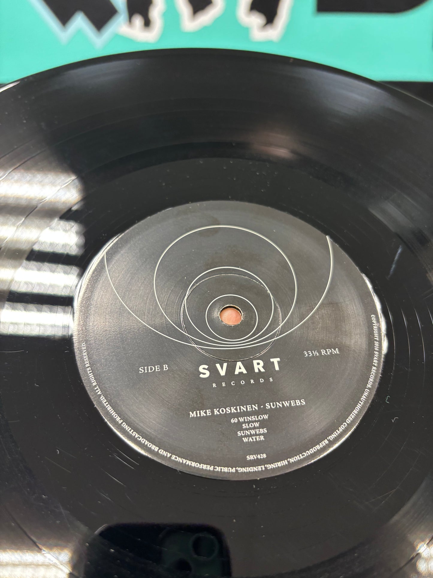 Mike Koskinen: Sunwebs, LP, gatefold, reissue, Limited Edition, Svart Records, Svart Jazz, Finland 2016