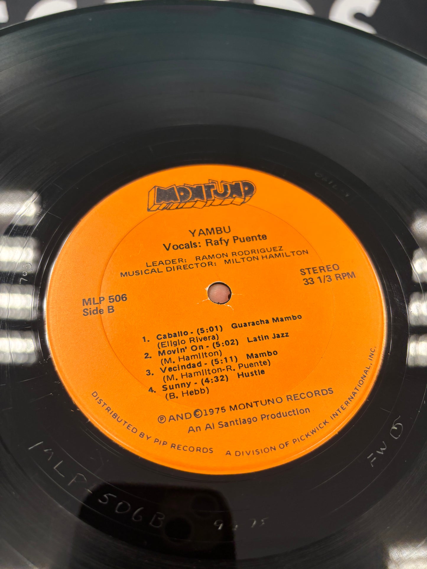 Al Santiago & Yambú: Yambú, LP, Montuno Records, US 1975?