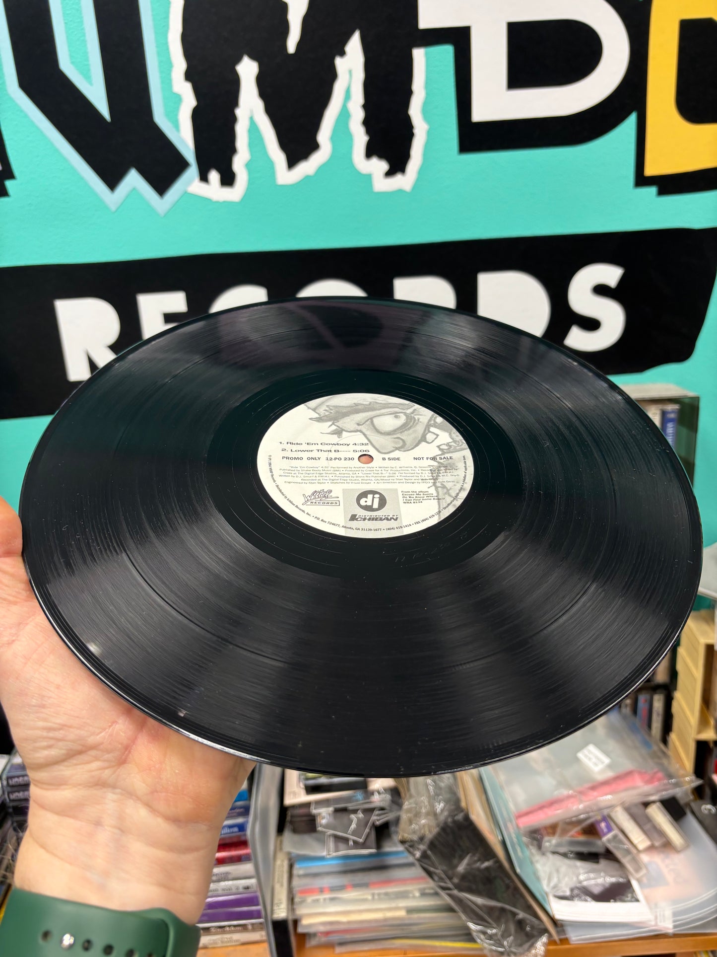 In Da House With Grumpy, 12inch, Only pressing, Promo, Wrap Records, US 1994