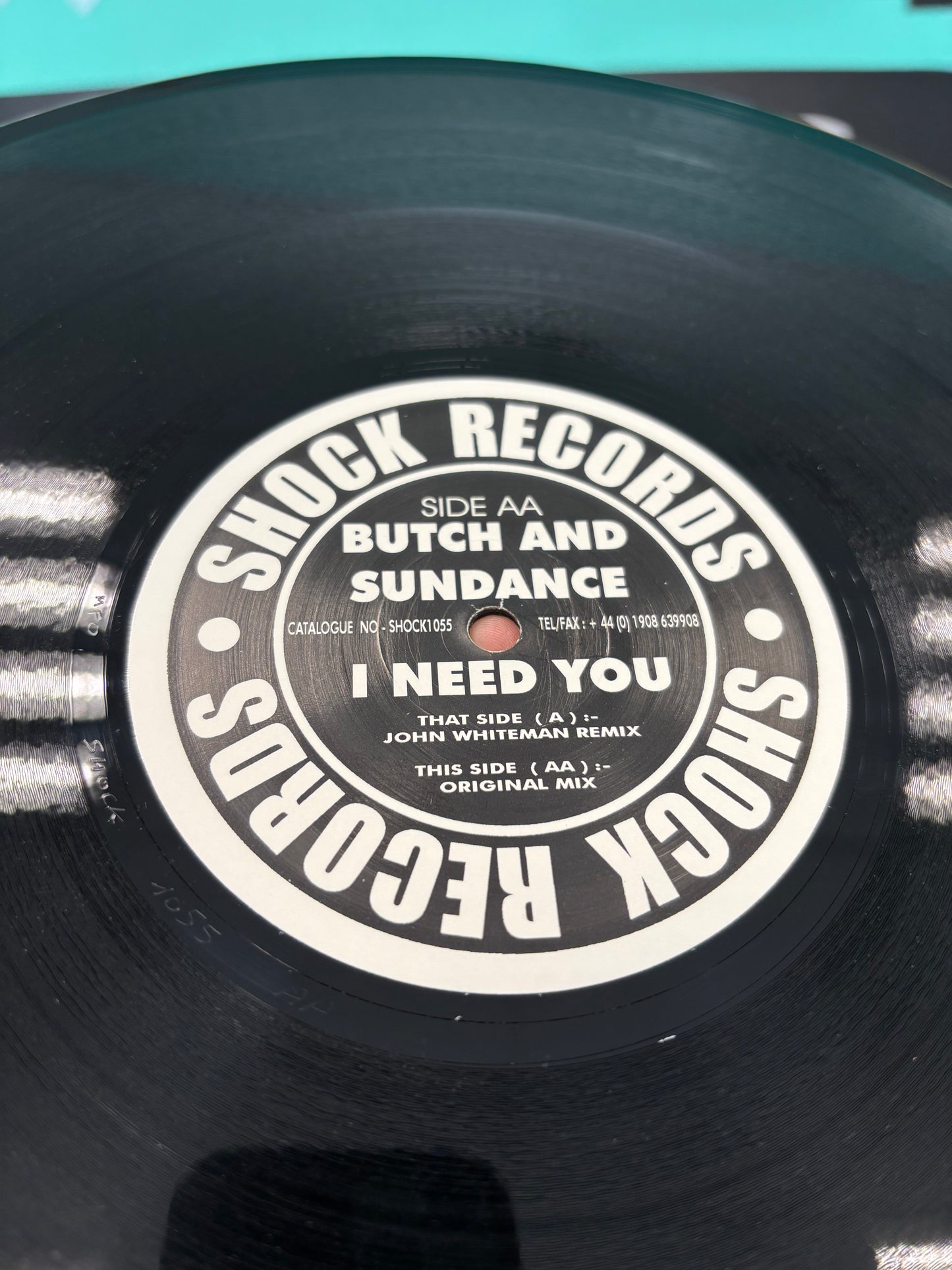Butch & Sundance: I Need You, 12inch, Only official pressing, Shock Records, UK 2000