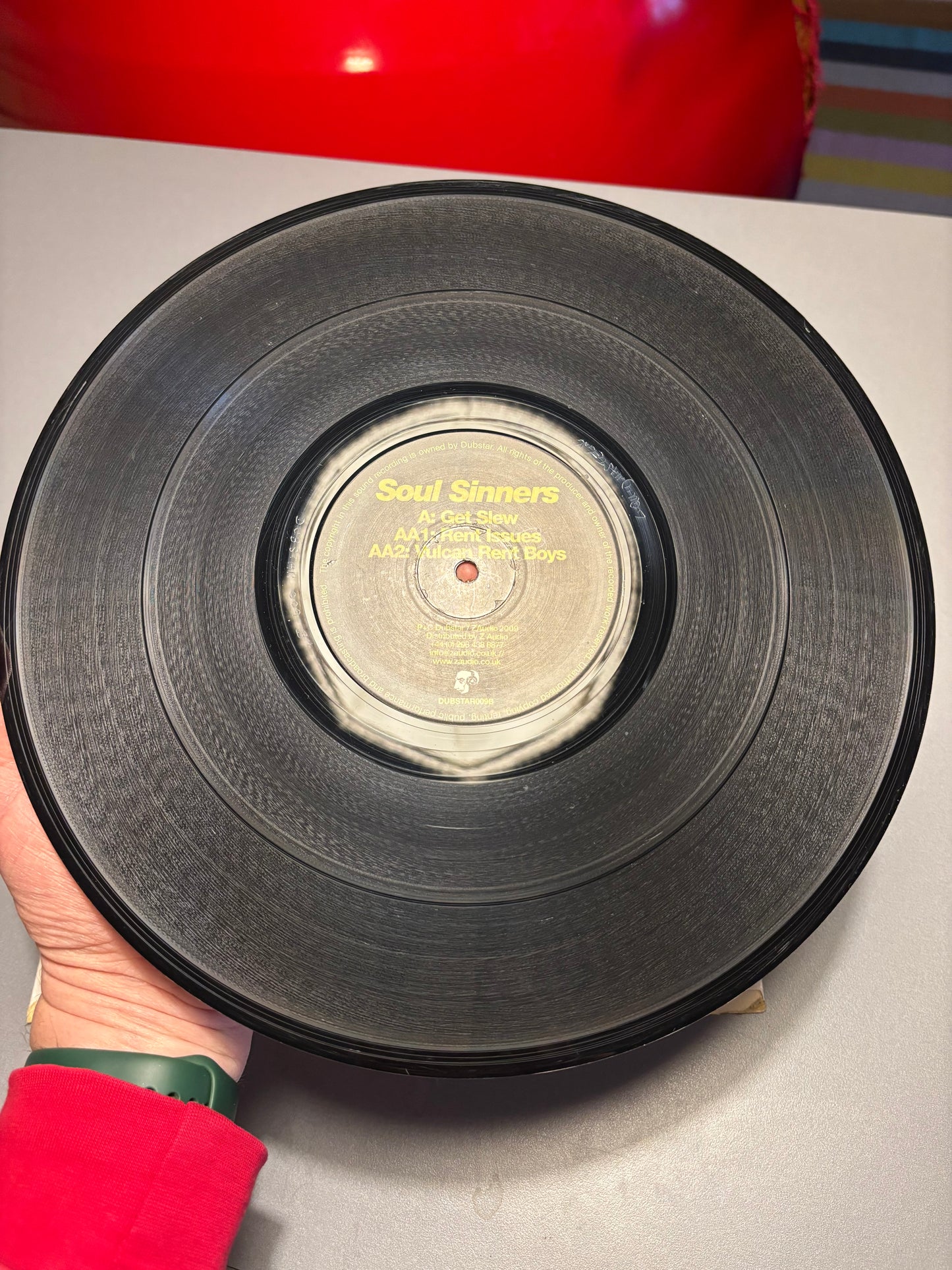 Soul Sinners: Get Slew, 12inch, Only pressing, Dubstar, UK 2009