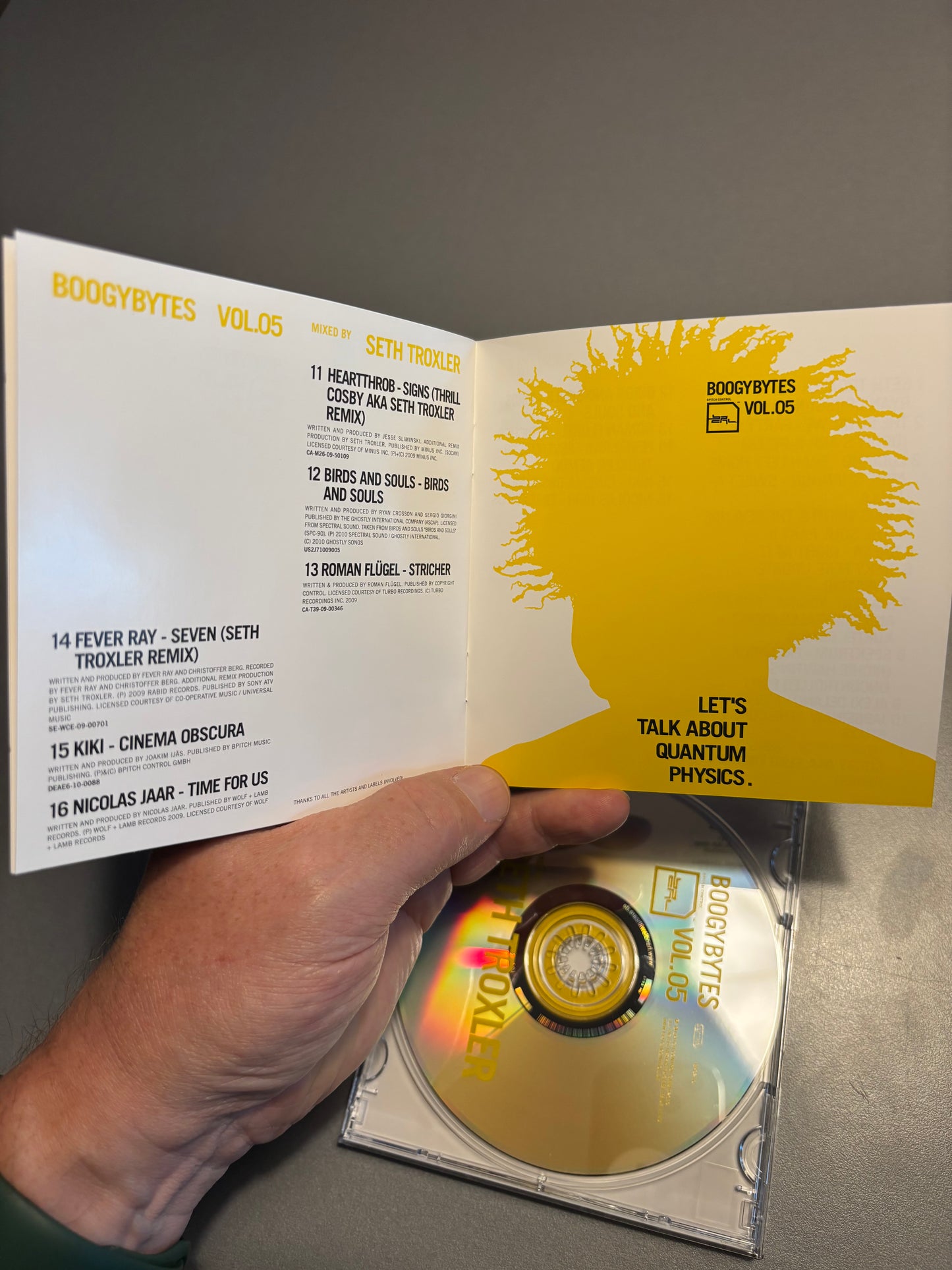 Seth Troxler: Boogybytes Vol.05, CD, 1st pressing, BPitch Control, Germany 2010