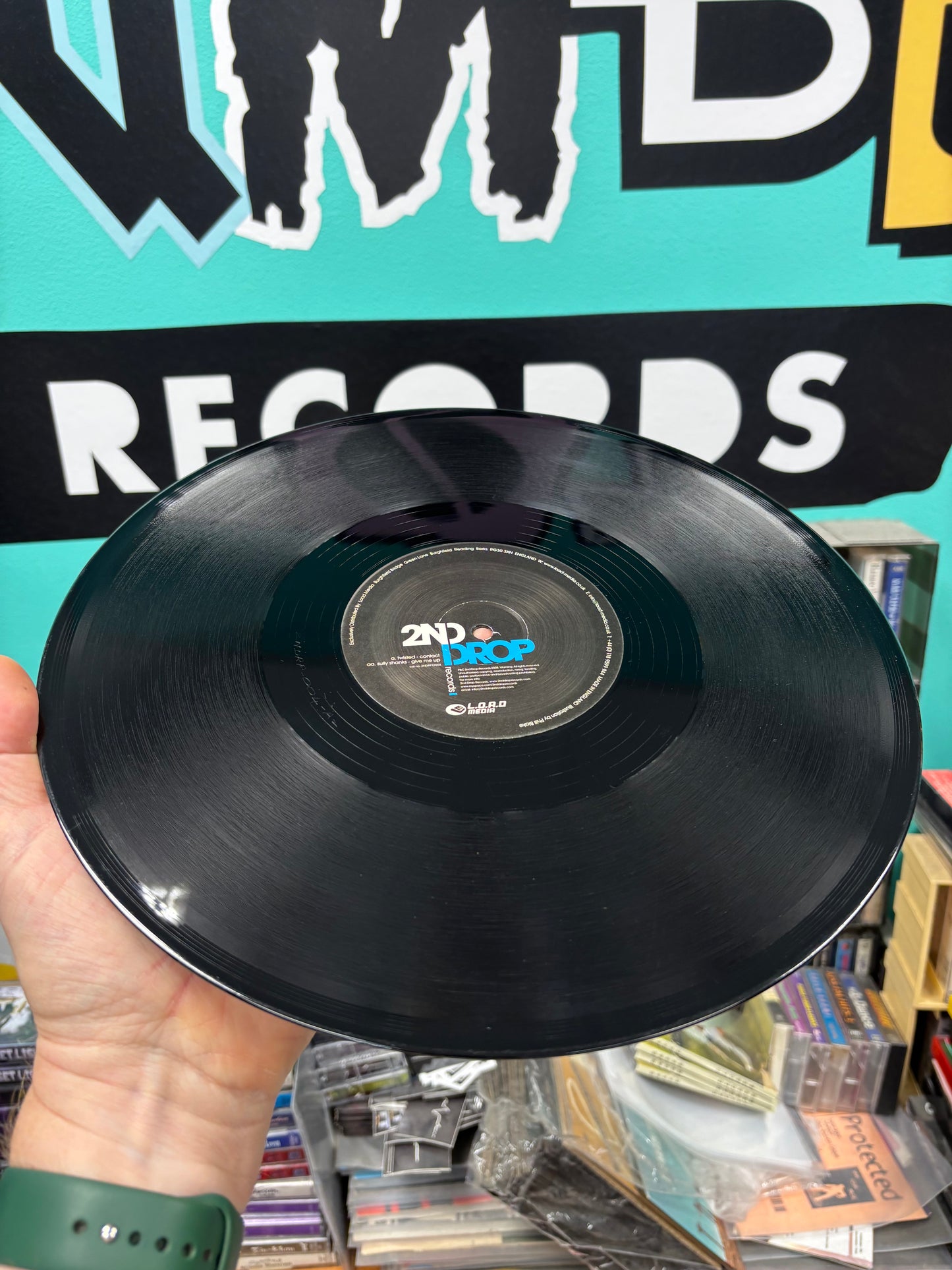 Twisted/Sully Ranks: Contact/Give Me Up, 12inch, Only pressing, 2nd Drop Records, UK 2008