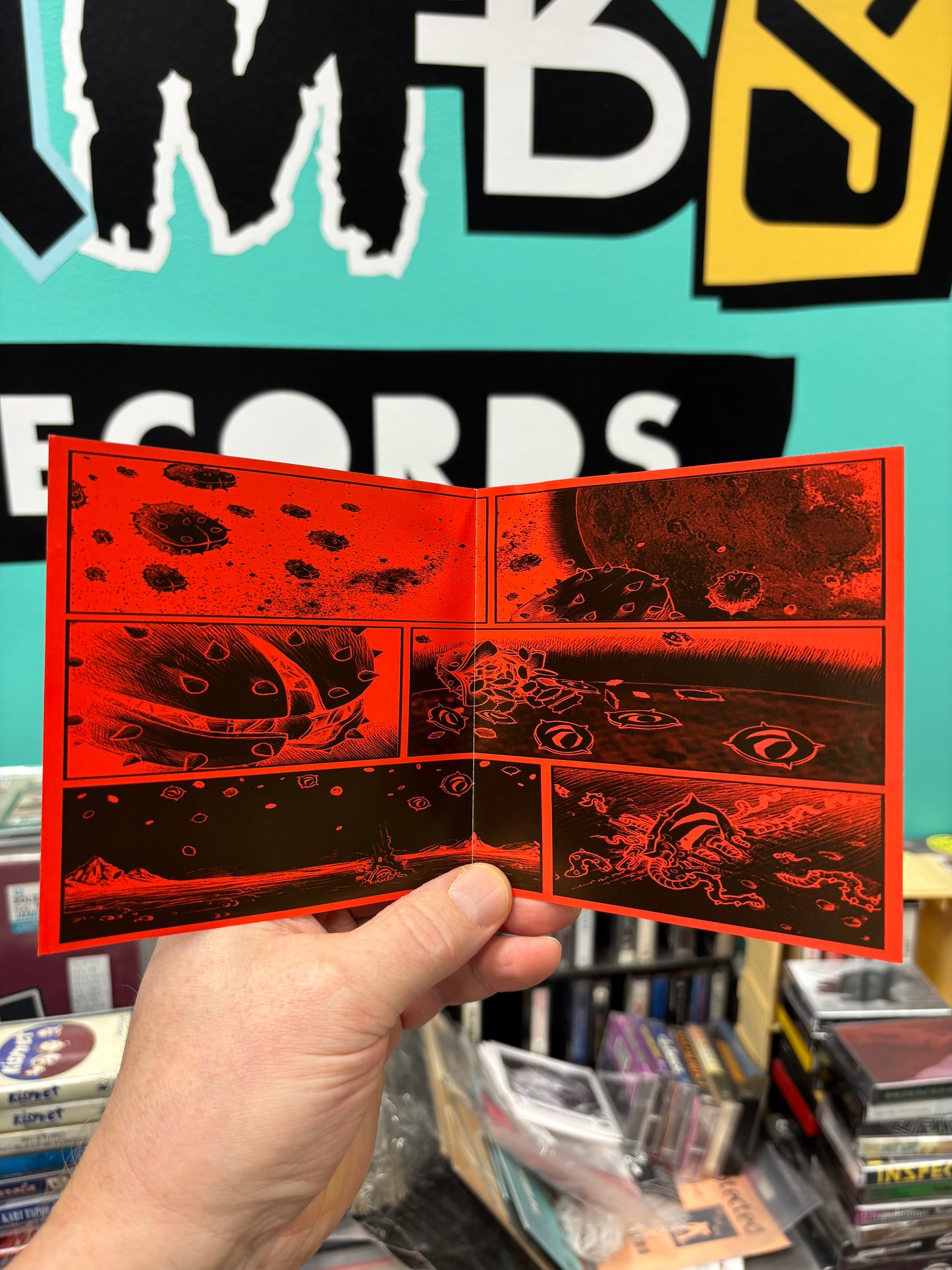 The Advent: Another Planet E.P., CD, Only CD pressing, Kombination Research, UK 1998