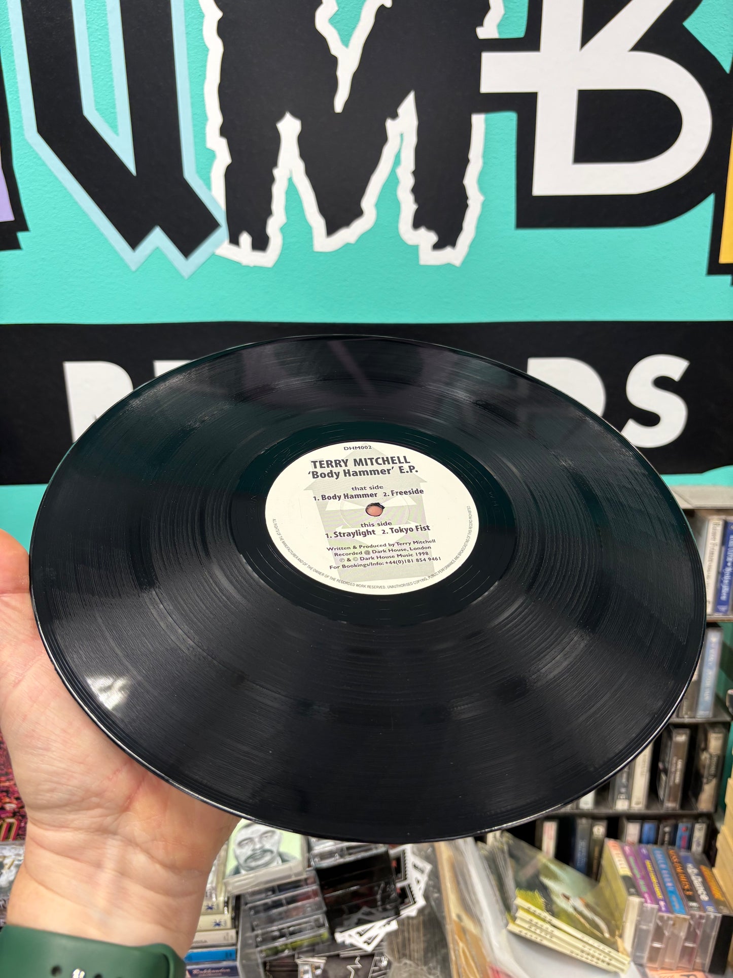 Terry Mitchell: Body Hammer E.P., 12inch, Only pressing, Dark House Music, UK 1998