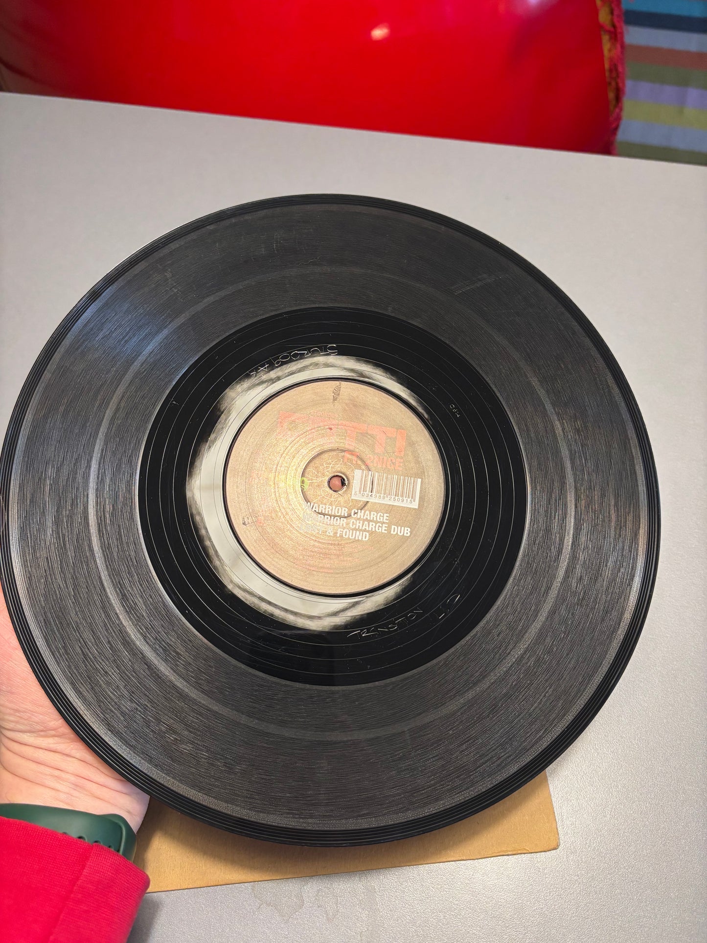 Cotti feat. 2Nice: Warrior Charge, 12inch, Only pressing, Studio Rockers, UK 2009