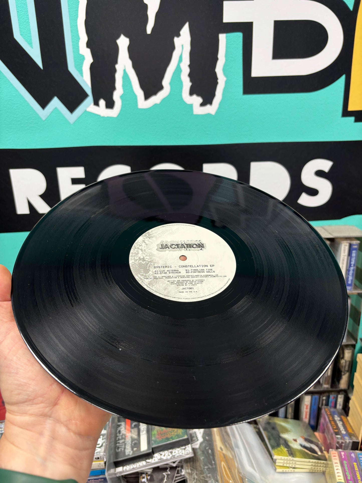 Systemic: Constellation EP, 12inch, Only official pressing, Jactation Records, UK 2006