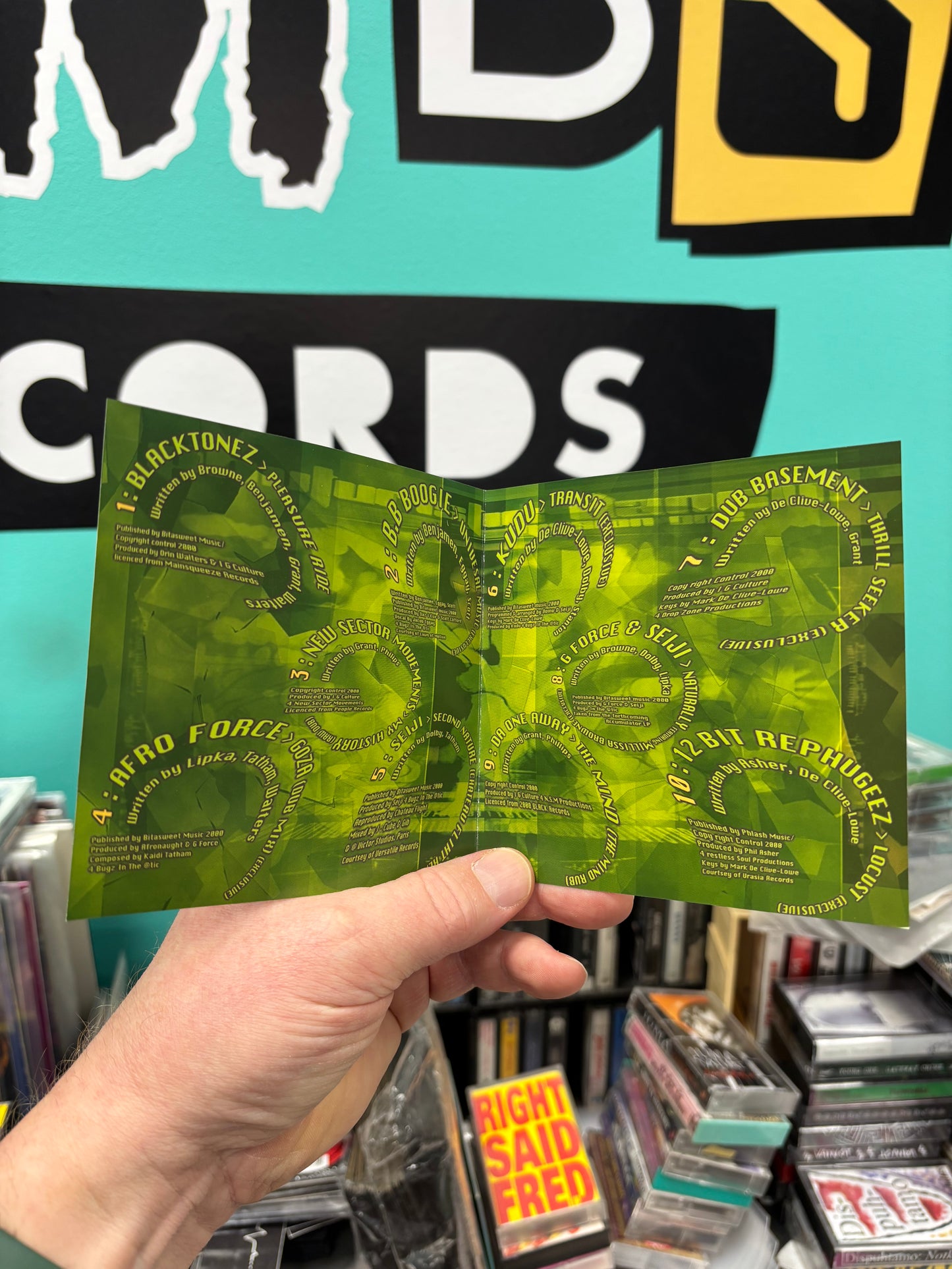 Phuturistic Dancin’ - Mission One, CD, Only CD pressing, Bitasweet, UK 2001