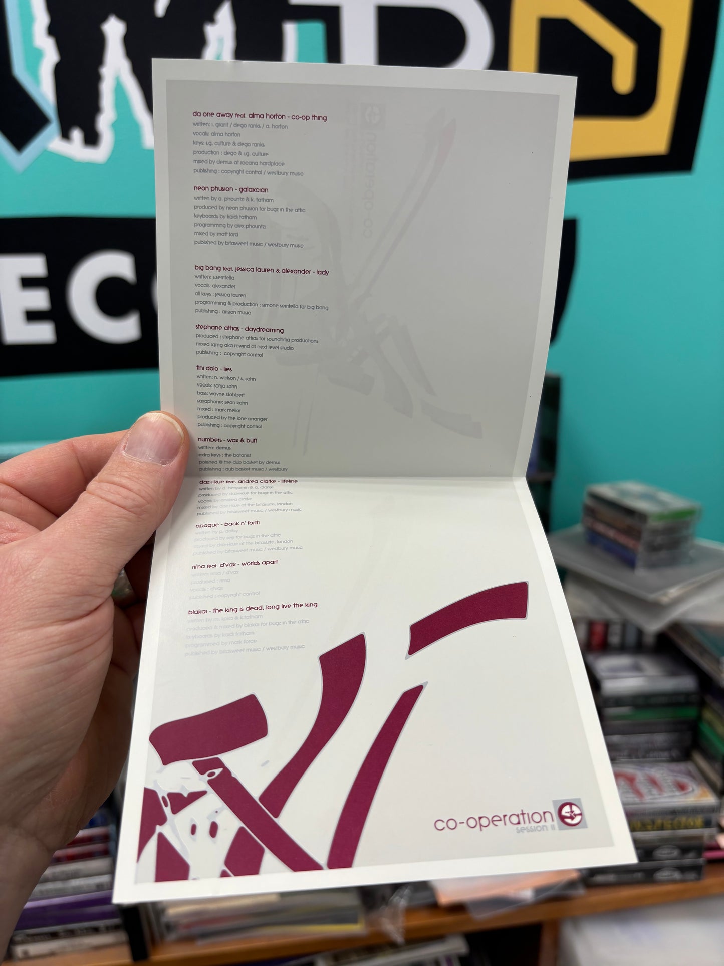 Co-Operation Session II, CD, Only CD pressing, Co-Operation Recordings, UK 2002