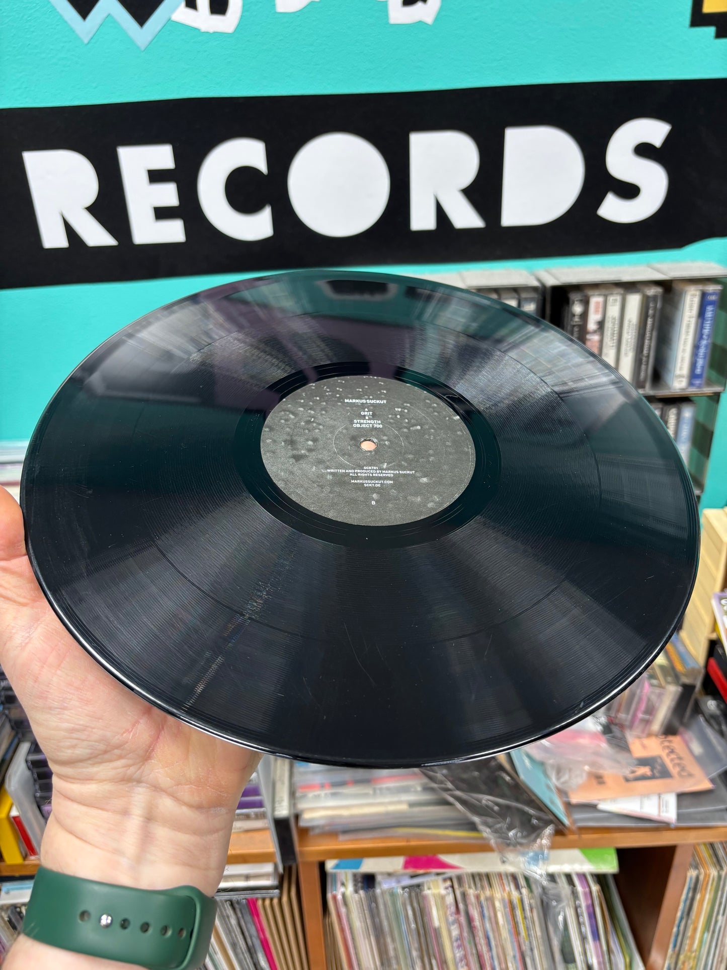 Markus Suckut: SCKT 01, 12inch, 1st pressing, SCKT, Germany 2012