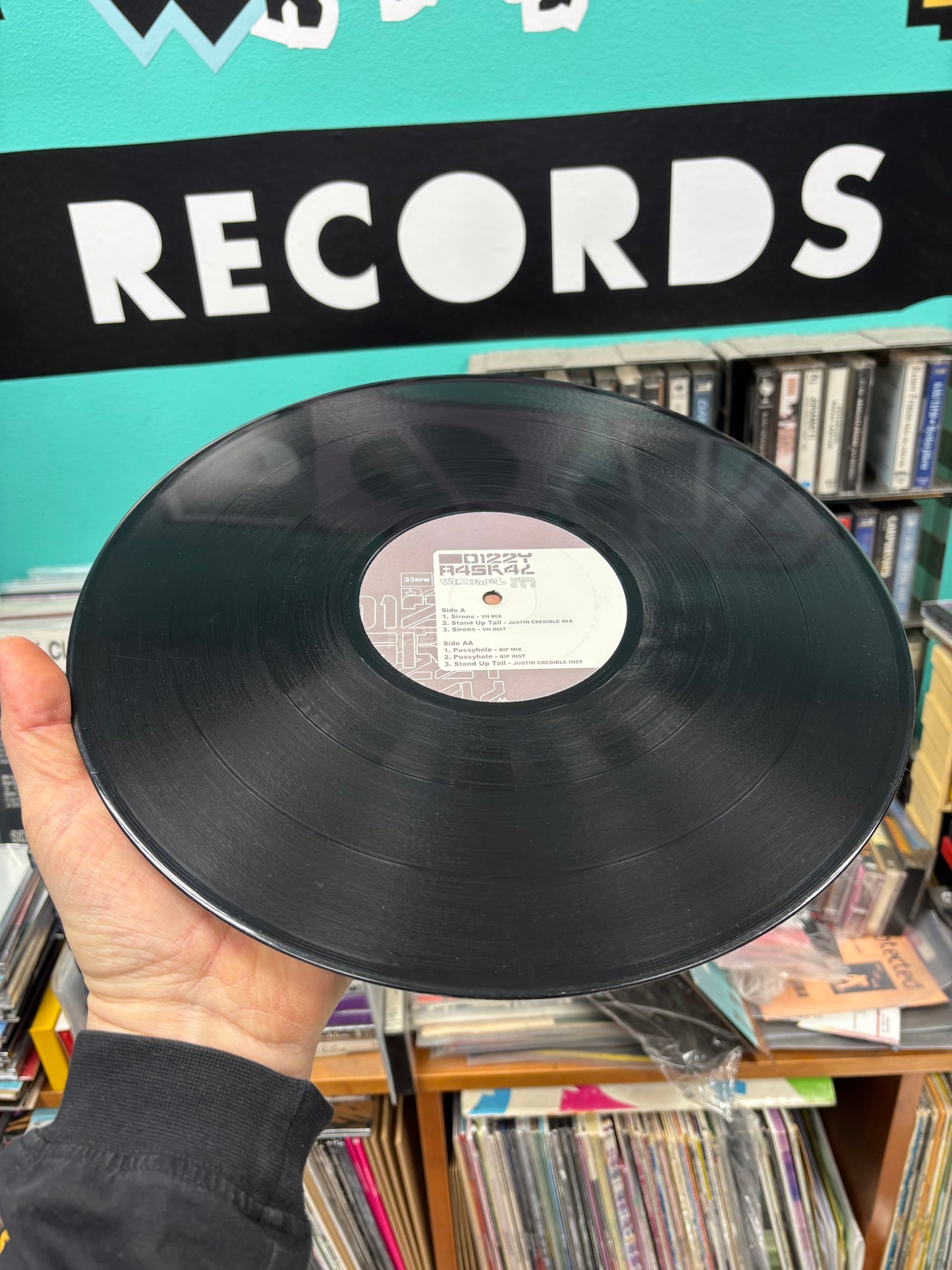 Dizzee Rascal: Remixes, 12inch, Only pressing, white label, Limited Edition, Wholemeal Records, UK 2009