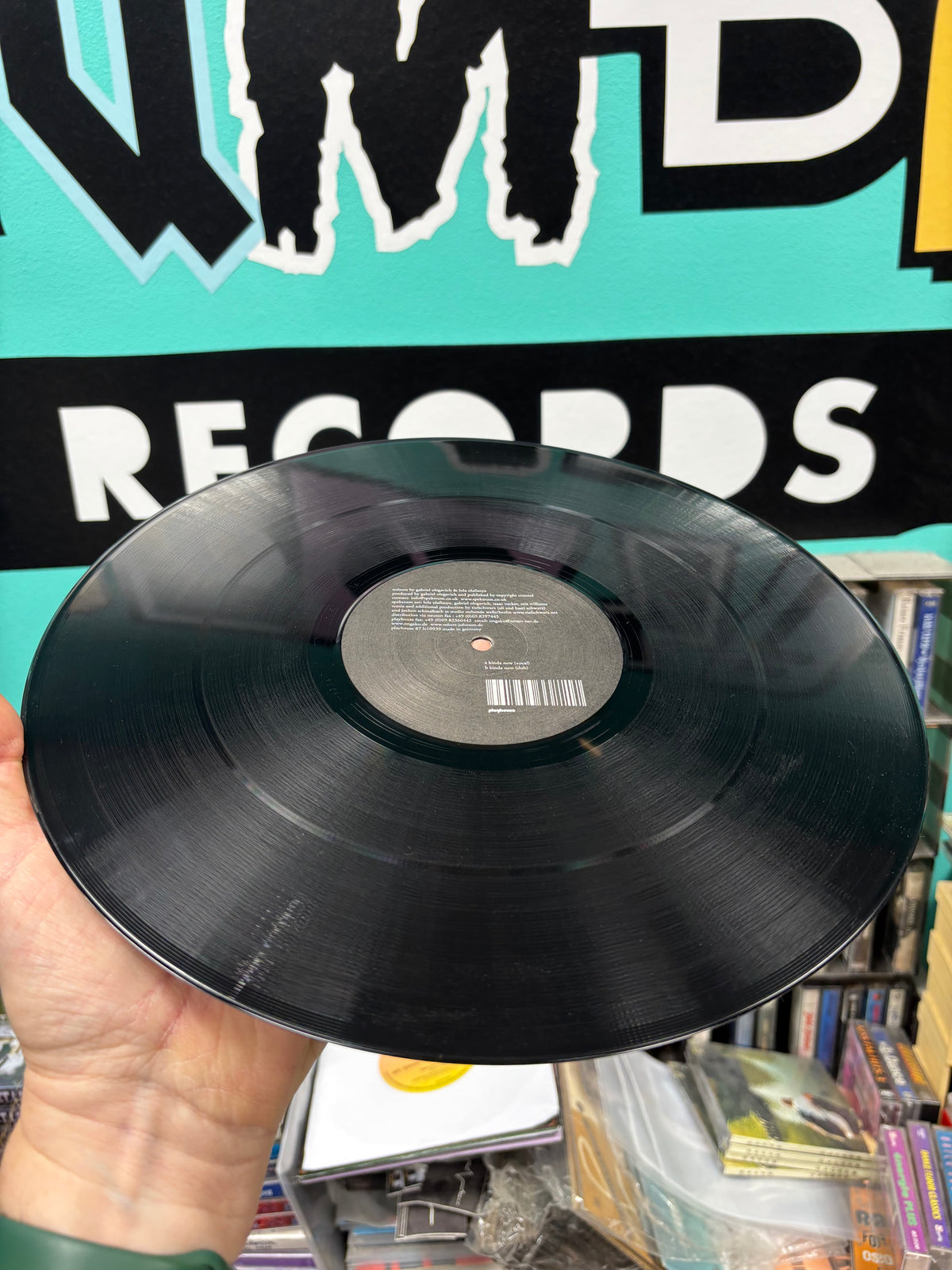 Spektrum: Kinda New (Tiefschwarz Mixes), 12inch, Die-Cut Sleeve, Playhouse, Germany 2003