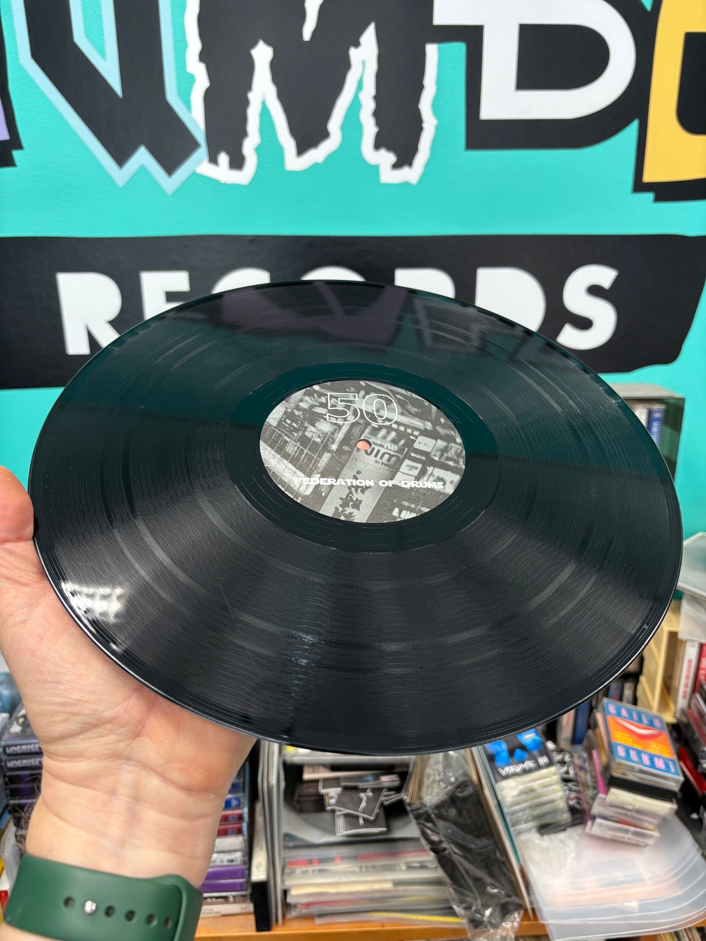 WJ Henze: Fidelity, 12inch, Only official pressing, Federation Of Drums, Germany 2005