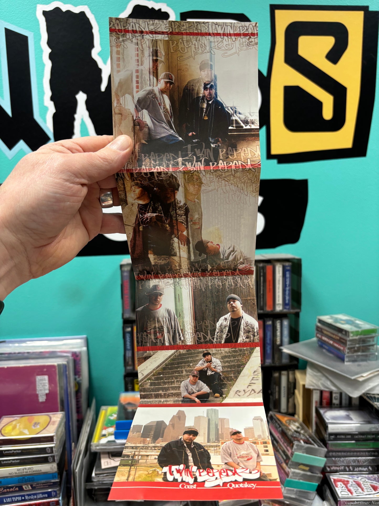 Twin Beredaz: Twin Deredaz, CD, 1st pressing, Dope House Records, US 2002