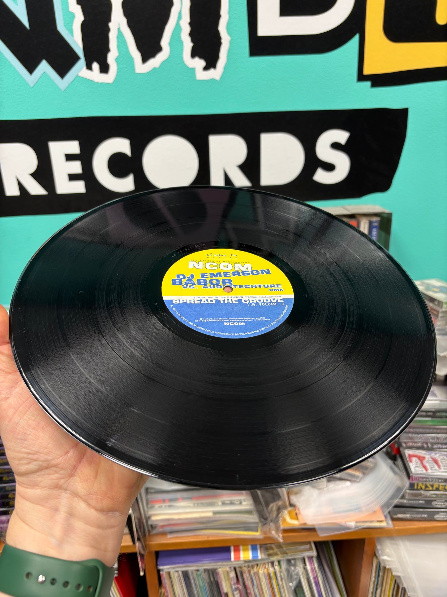 Spread The Groove Volume 2, 12inch, Only pressing, Kiddaz.fm, Germany 2002