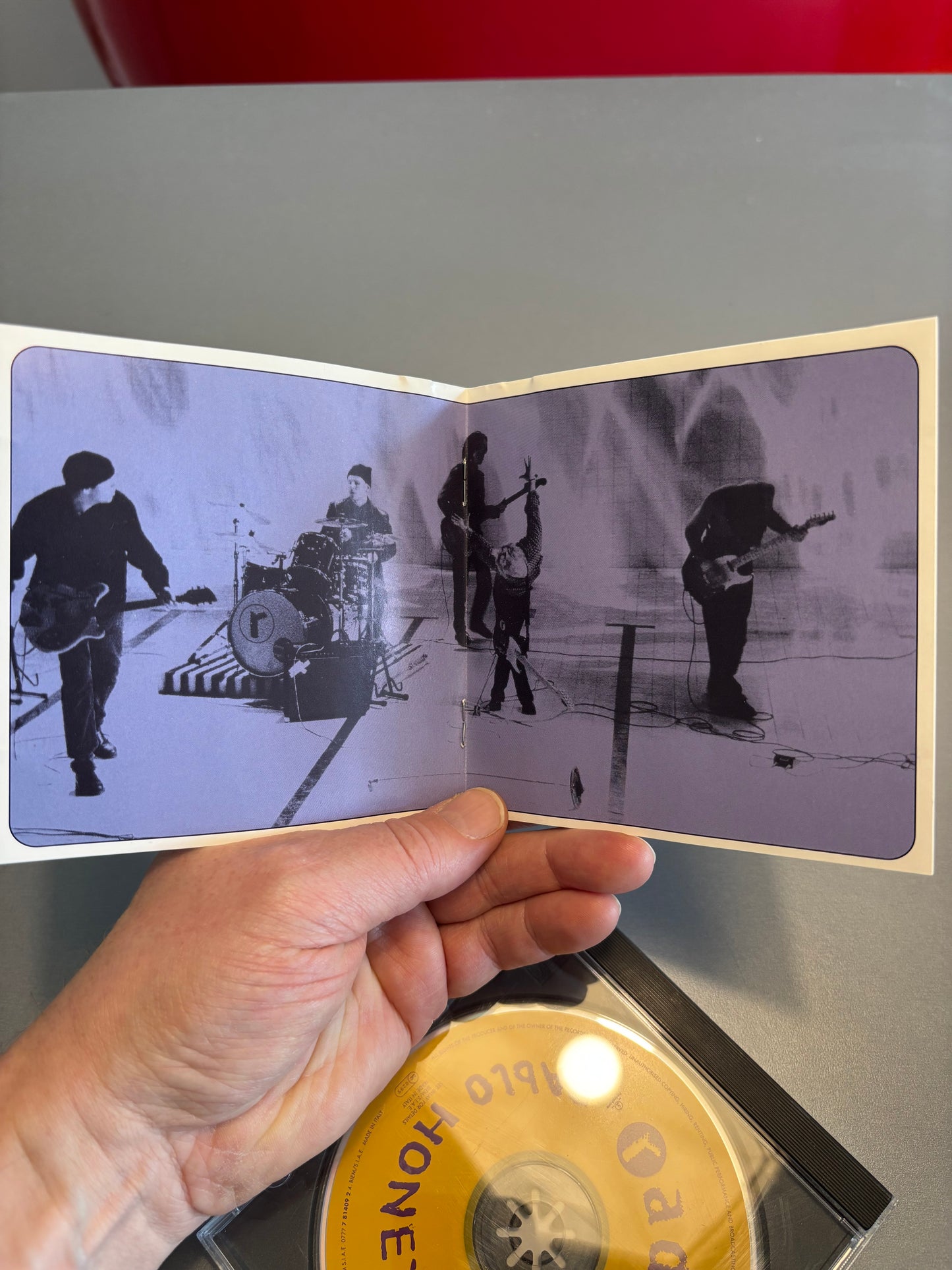 Radiohead: Pablo Honey, CD, repress, Parlophone, Europe year?