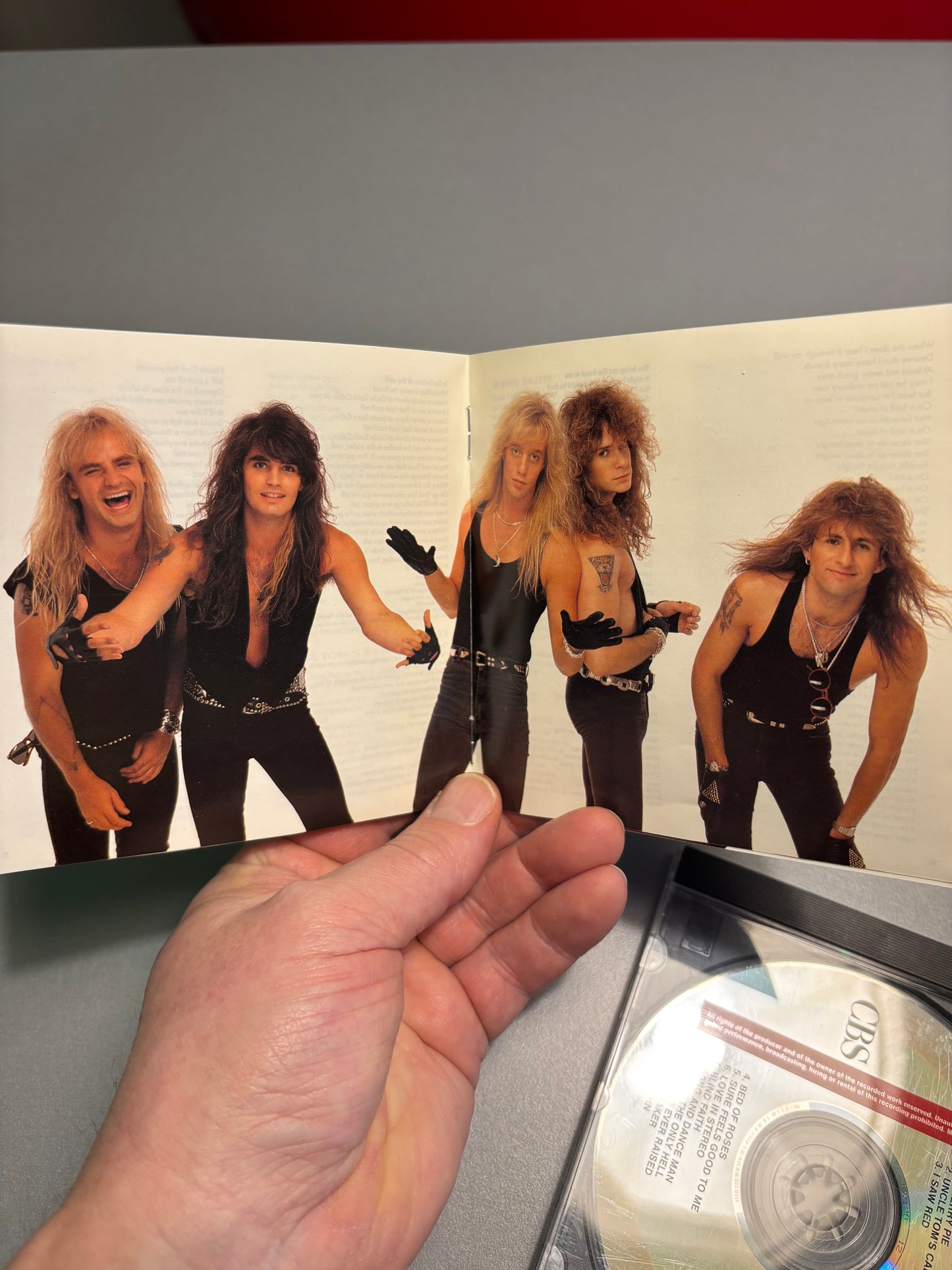 Warrant: Cherry Pie, CD, reissue, Columbia, Europe 1991