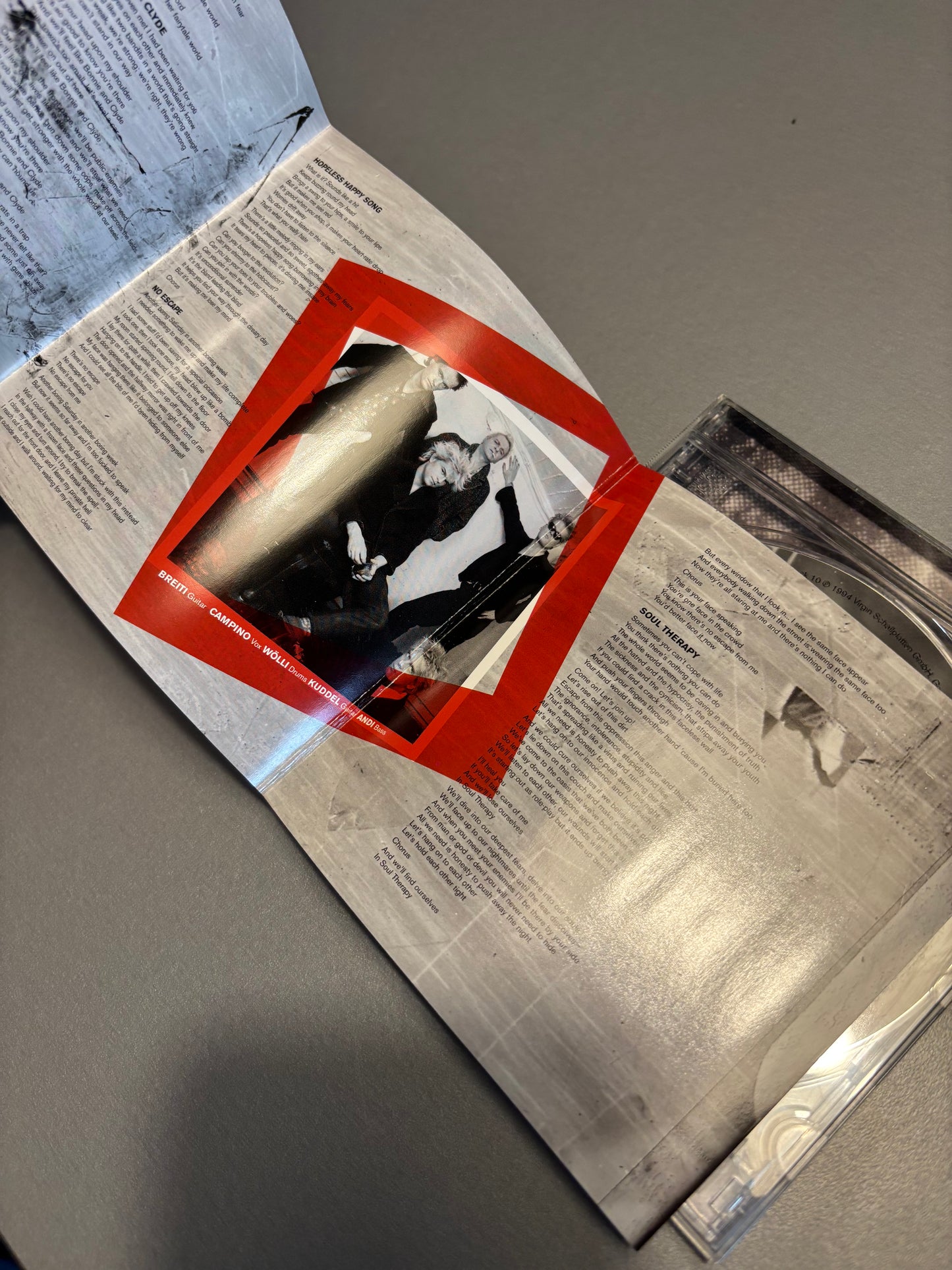 Die Toten Hosen: Crash-Landing, CD, 1st pressing, Nuclear Blast, Jochens Kleine Plattenfirma, Germany 1999