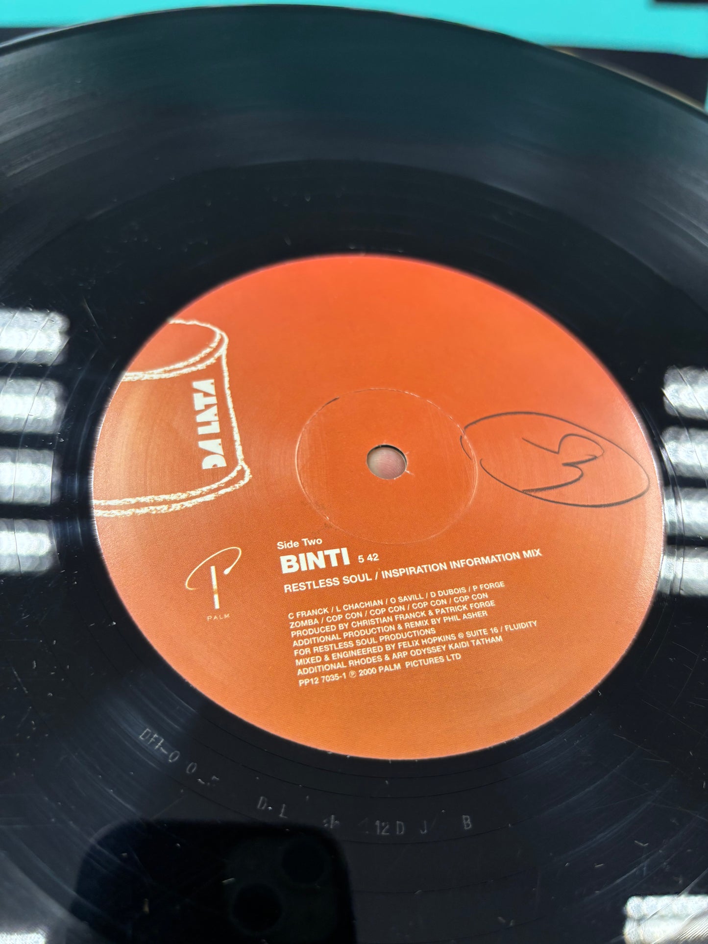 Da Lata: Binti, 12inch, Only official pressing, Palm Pictures, US 2002