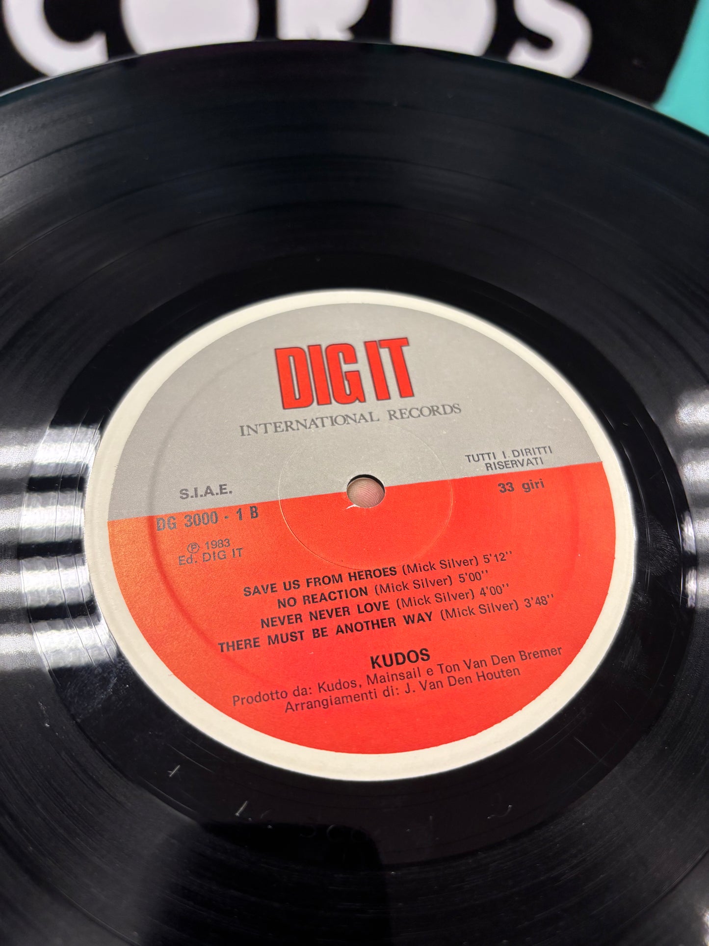 Kudos: Kudos, LP, Dig-It International Records, Italy 1983