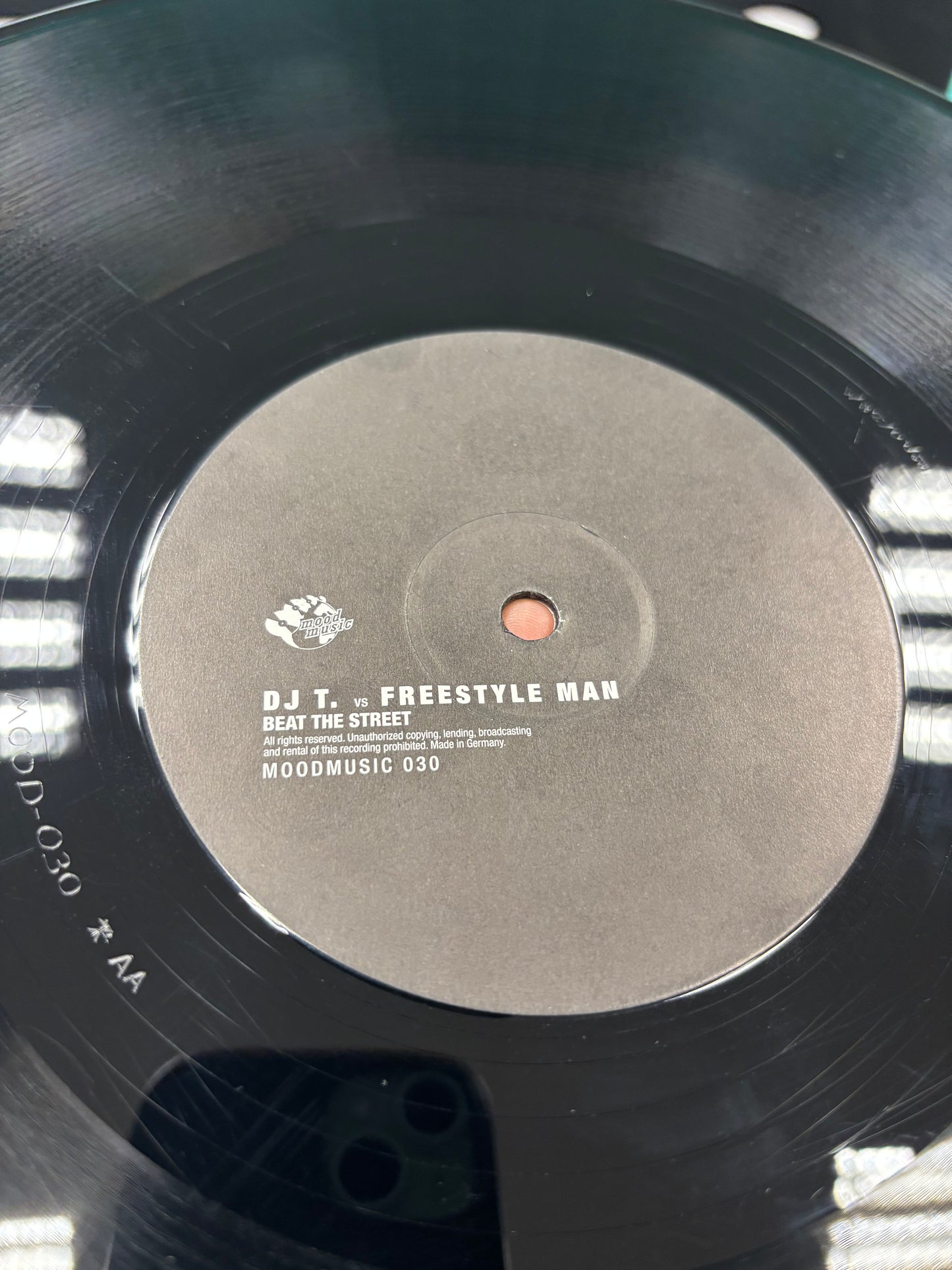 DJ T. vs Freestyle Man: Beat The Street, 12inch, Only pressing, Moodmusic, Germany 2005
