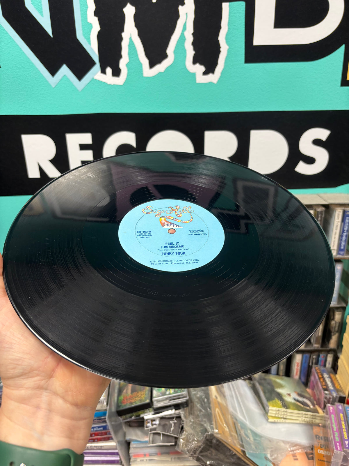 Funky Four: Feel It (The Mexican), 12inch, Sugar Hill Records, US 1983