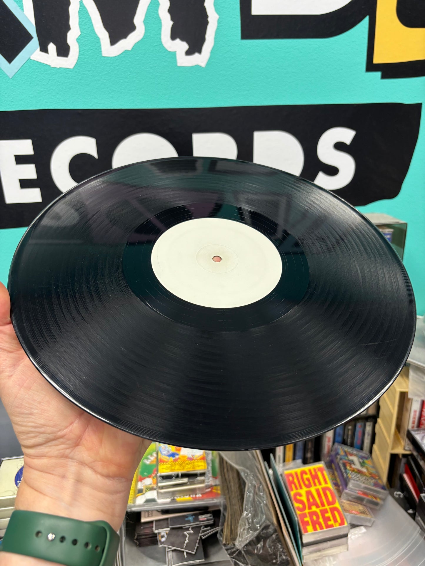 Ricky ”Inkredible”: Energize, 12inch, White label, A.I.M. Records, UK 2000