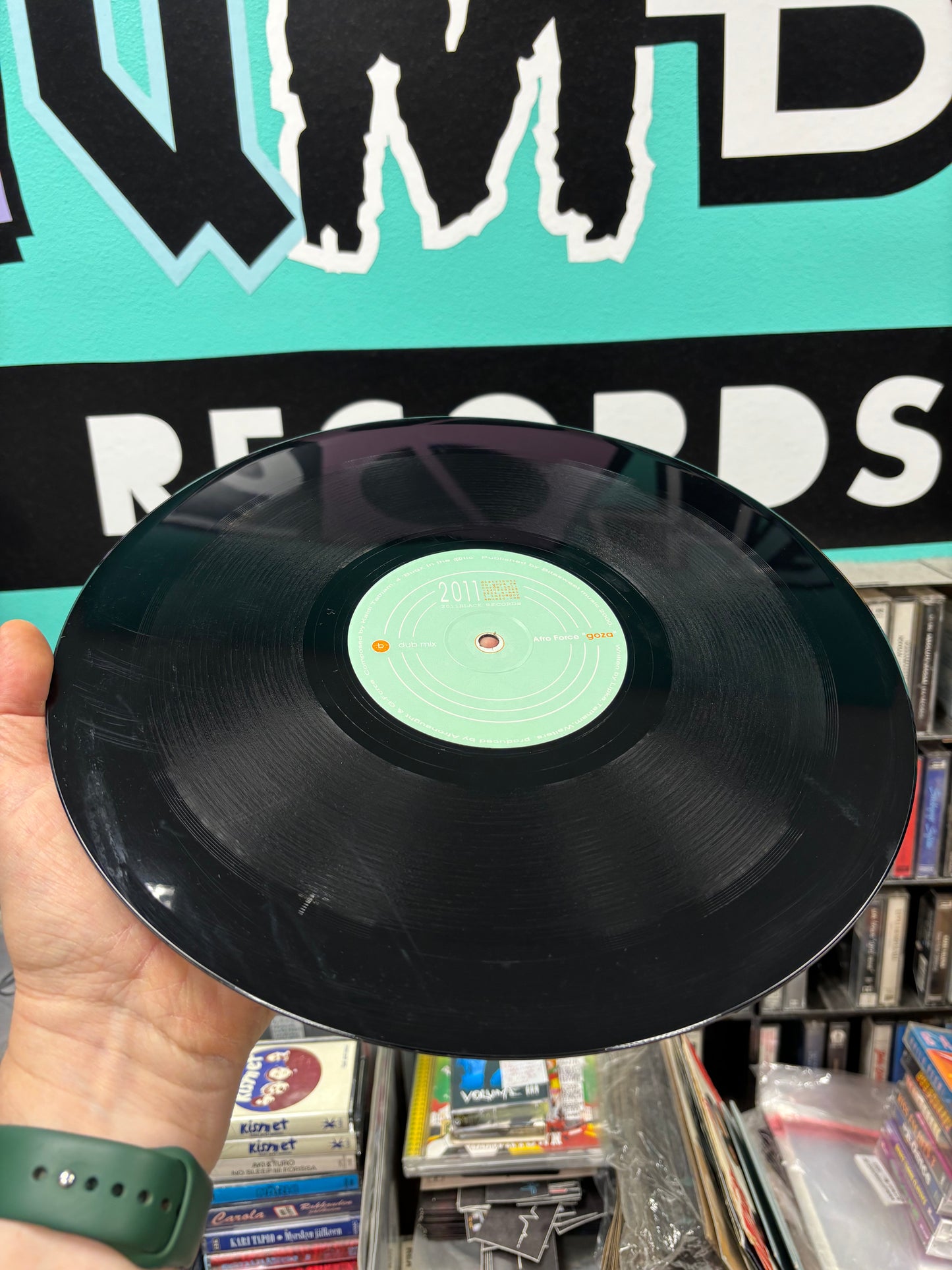 Afro Force: Goza, 12inch, Only pressing, 2000 Black, UK 2001