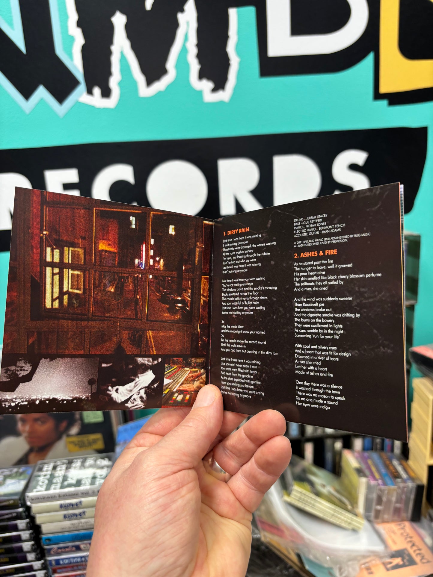 Ryan Adams: Ashes & Fire, CD, gatefold, Pax Americana Recordings, Australia 2011