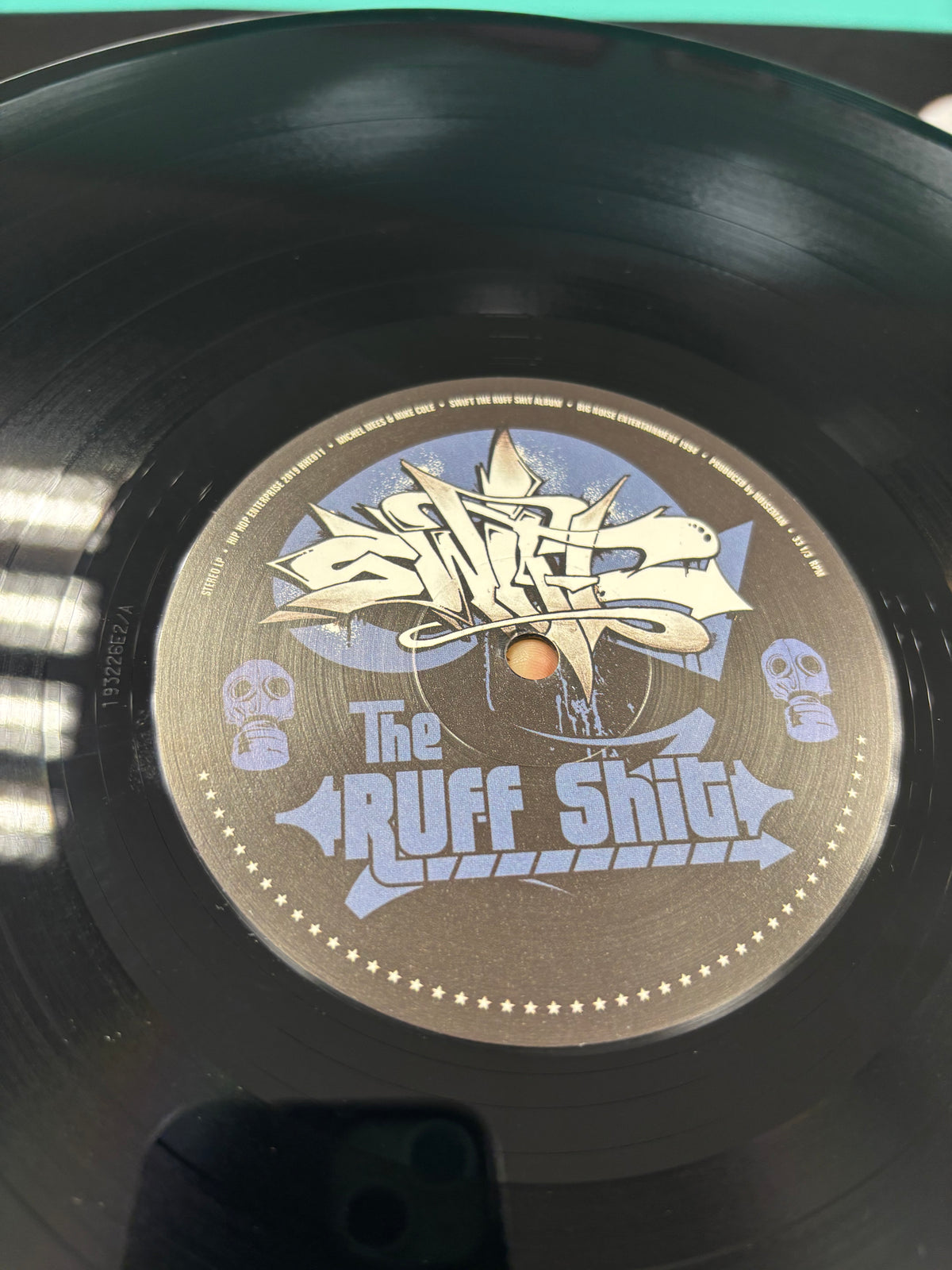 Swift: The Ruff Shit, 12inch, Black vinyl, Mini-Album, remastered, Limited Edition, Hip-Hop Enterprise, Belgium 2019