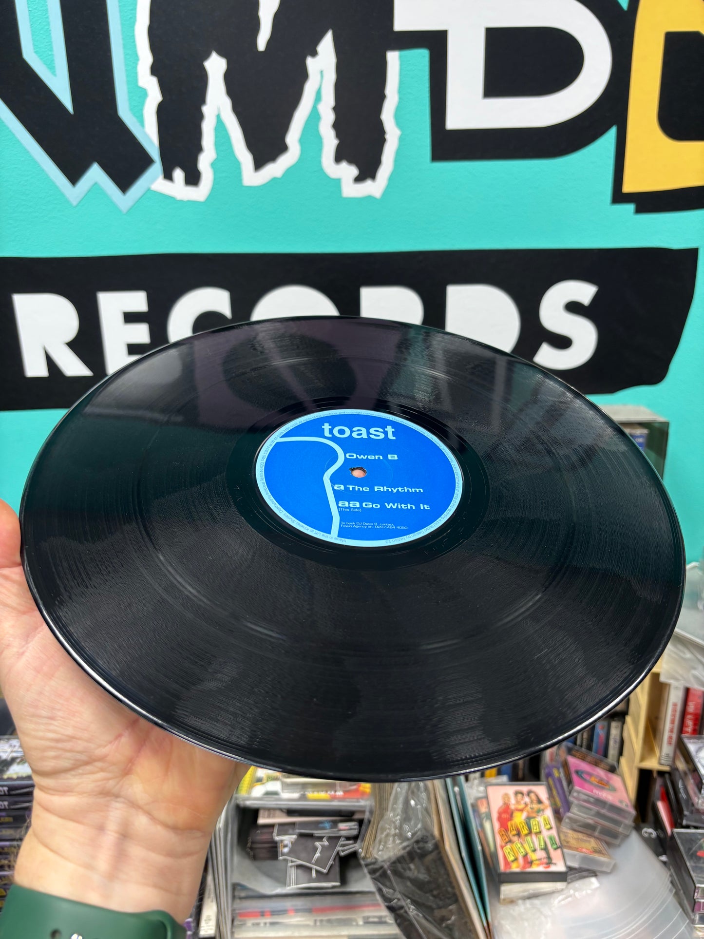 Owen B: The Rhythm/Go With It, 12inch, Only official pressing, Toast, UK 2001