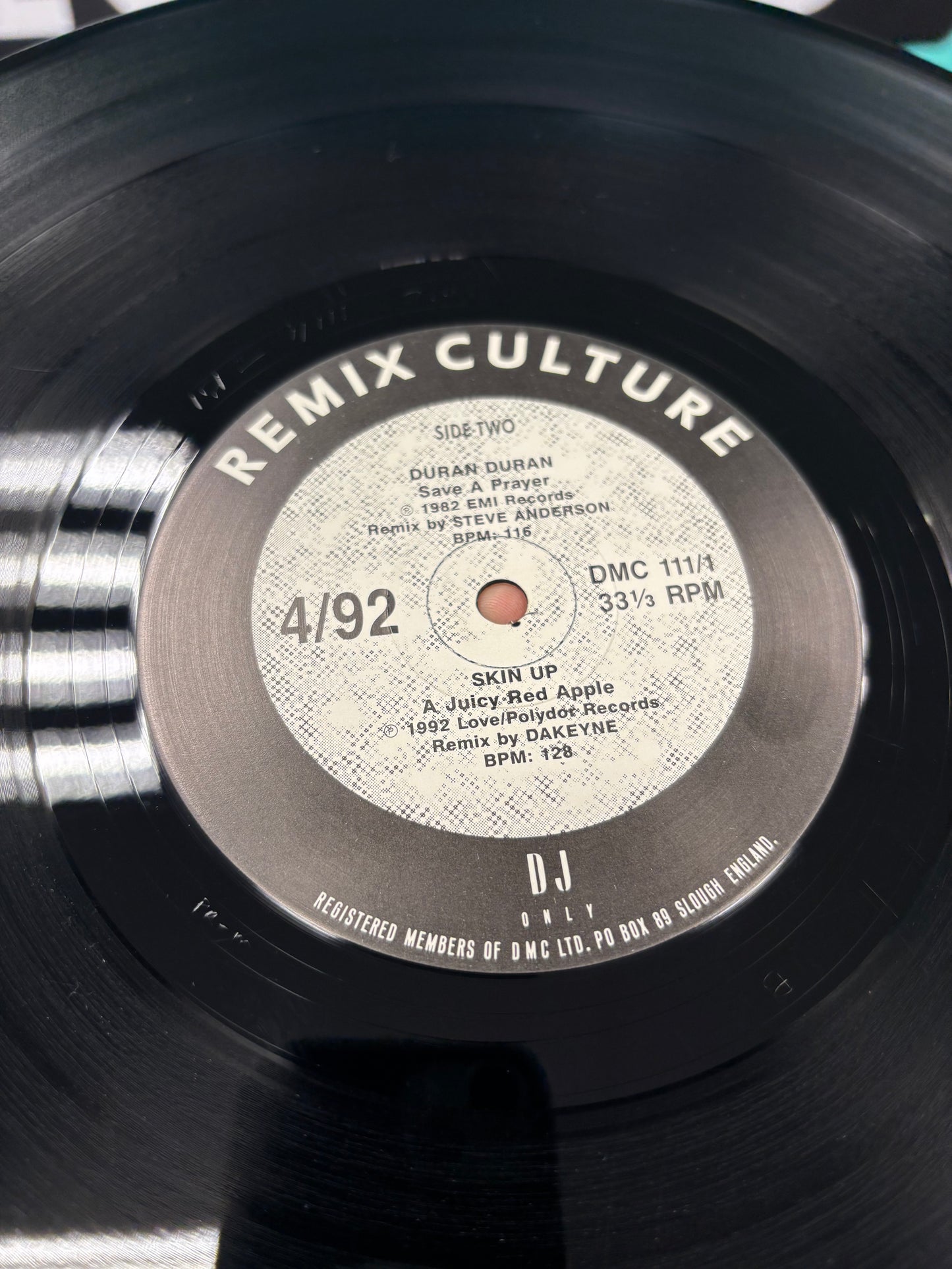 DMC - Remix Culture 4/92, 12inch, Only pressing, DMC, UK 1992
