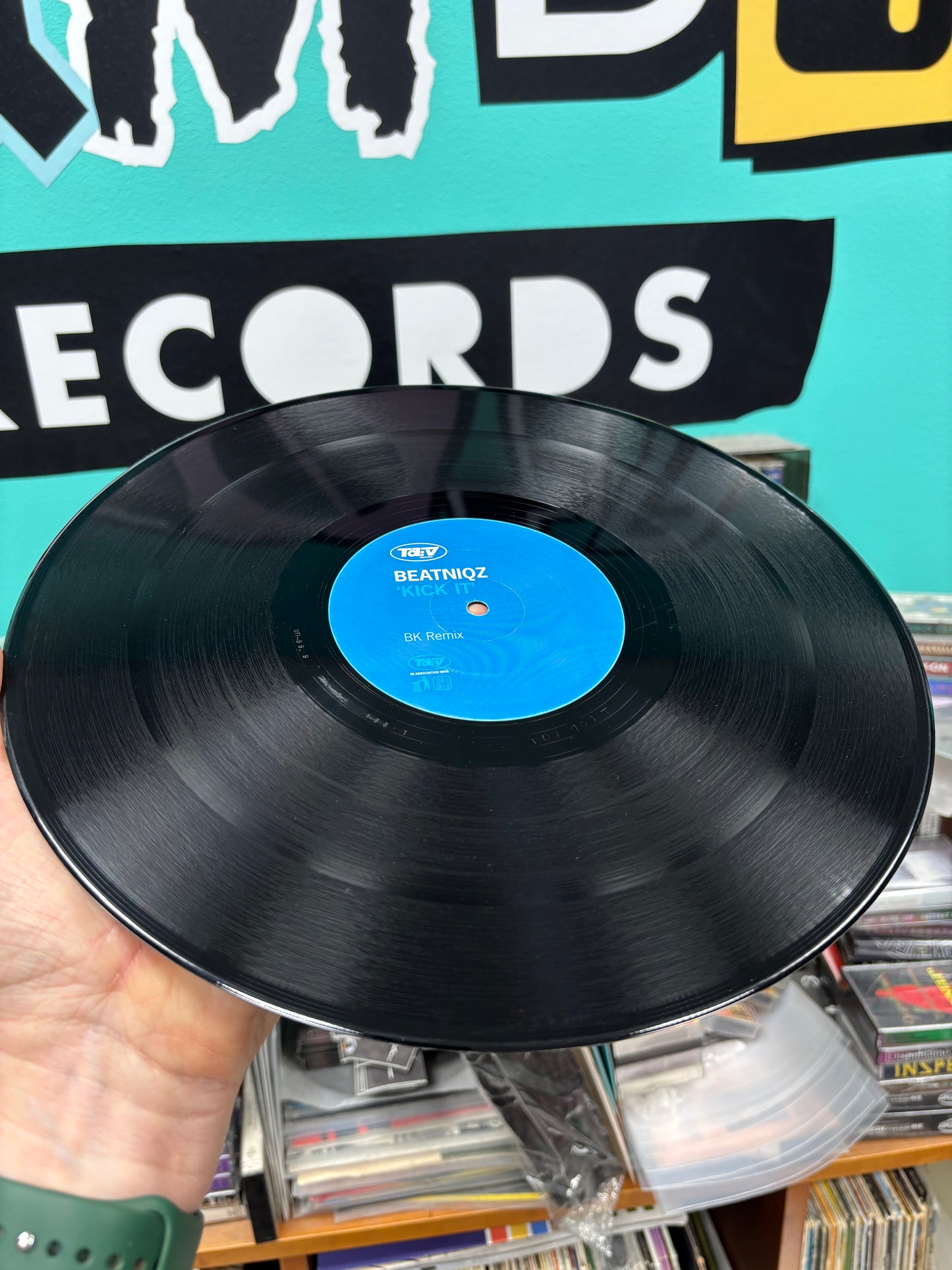 Beatniqz: Kick It, 12inch, 1st pressing, TdV Records, UK 1999