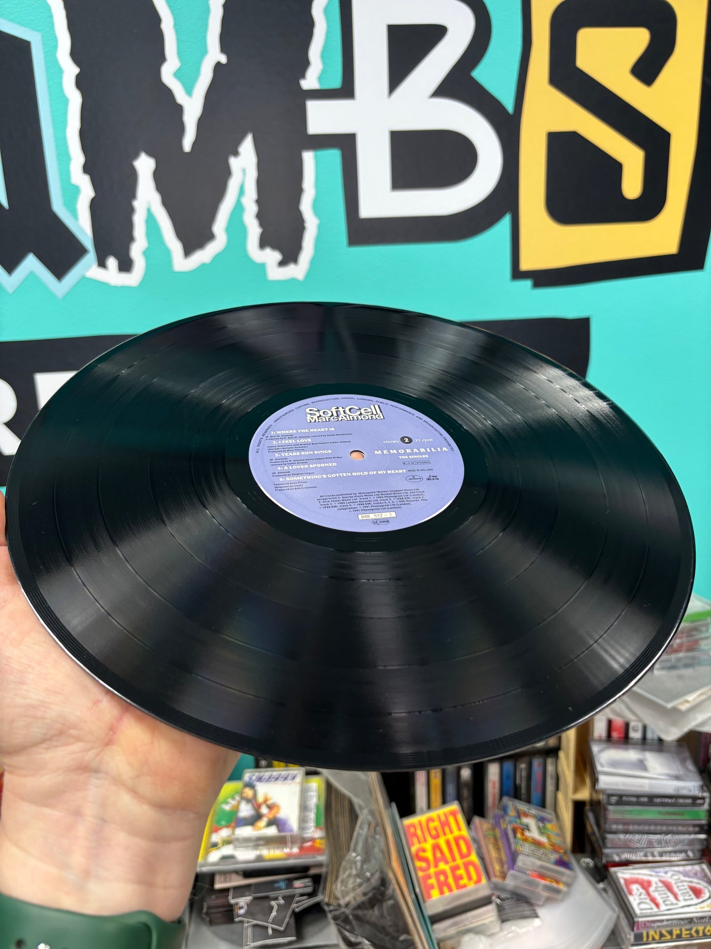 Soft Cell/Marc Almond: Memorabilia (The Singles), LP, Mercury, Some Bizarre, Europe 1991