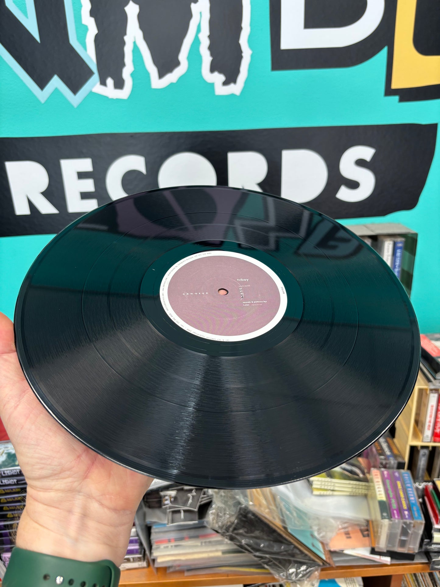 Tvboy: Track.id-03, 12inch, Only official pressing, Tektite Recordings, US 2000