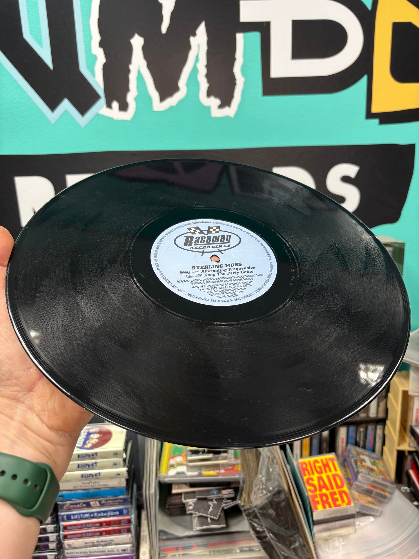 Sterling Moss: Alternating Frequencies, 12inch, Only pressing, Raceway Recordings, UK 2001