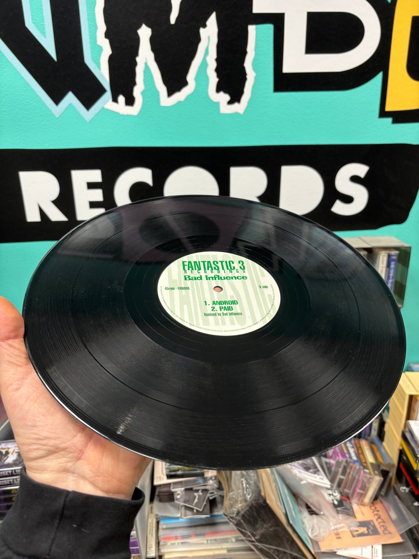 Bad Influence: Amazon, 12inch, Only official pressing, Fantastic 3 Recordings, UK 2007