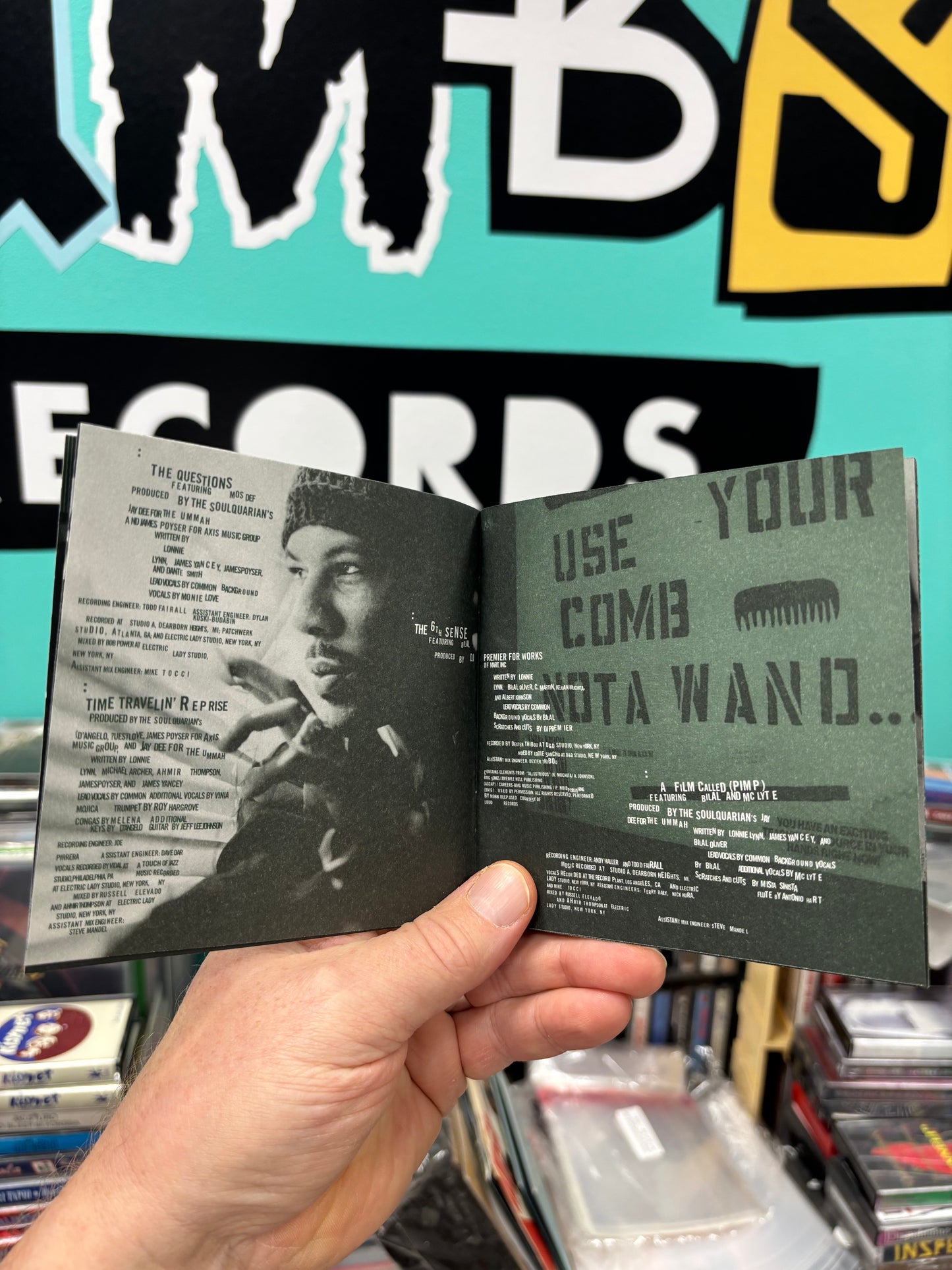 Common: Like Water For Chocolate, CD, Europe 1st pressing, MCA Records, Madame Xenobia Music, Europe 2000