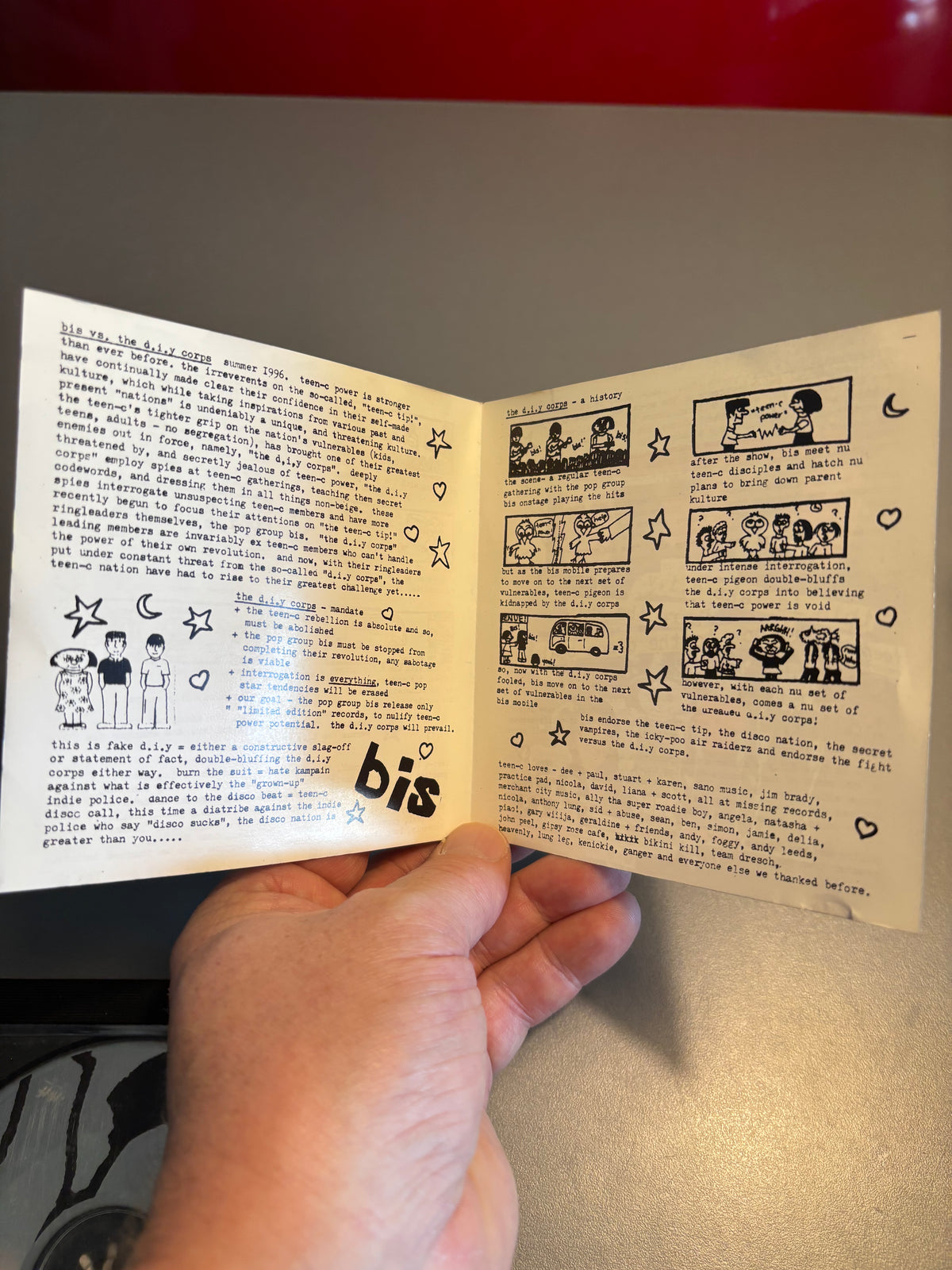 Bis: Bis Vs. The D.I.Y. Corps, CD, EP, Only CD pressing, Teen-C Recordings, UK 1996