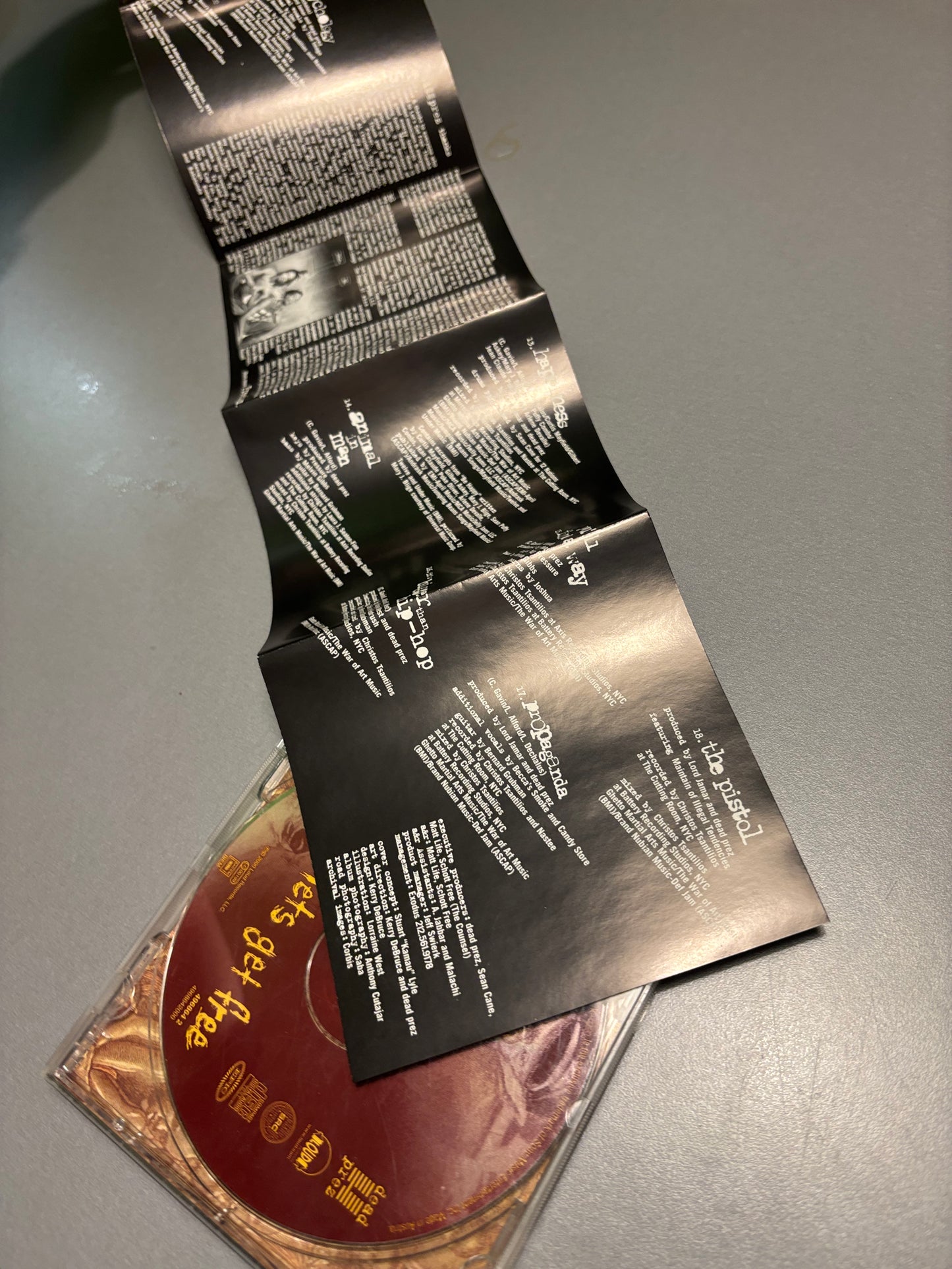 dead prez: Let’s Get Free, CD, Loud Records, Epic, Steven Rifkind Company, Europe 2000