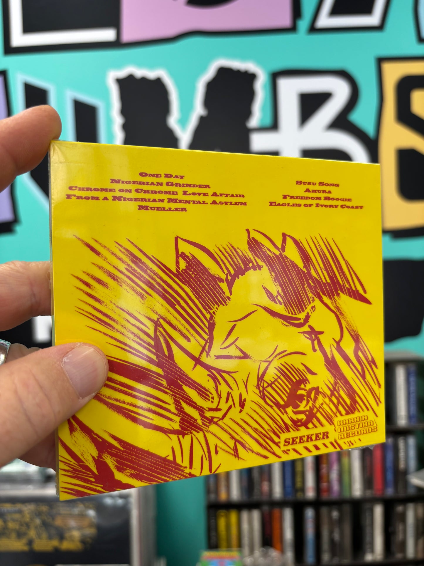 Mama Longhorn: Enter The Rhythm Tank, CD, Only CD pressing, Karkia Mistika, Seeker, Finland 2014