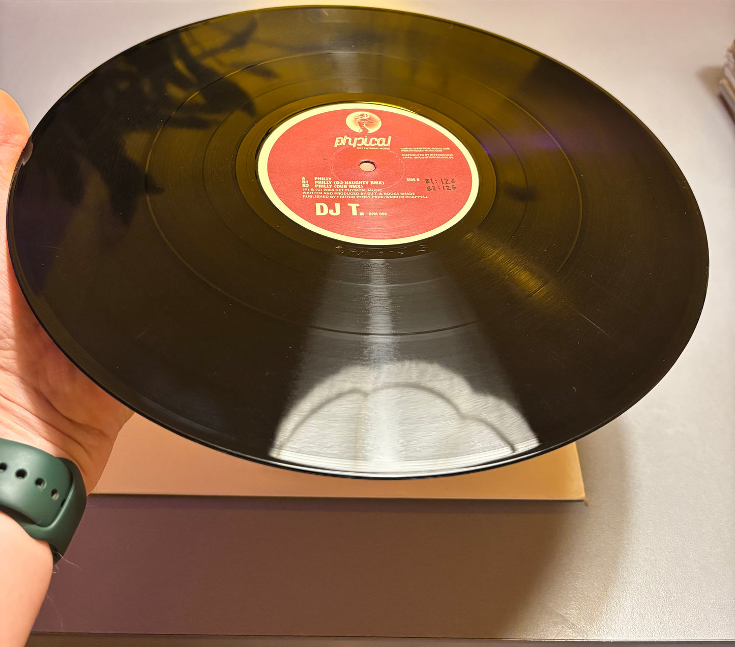 DJ T. : Philly, 12inch, Only pressing, Get Physical Music, Germany 2003